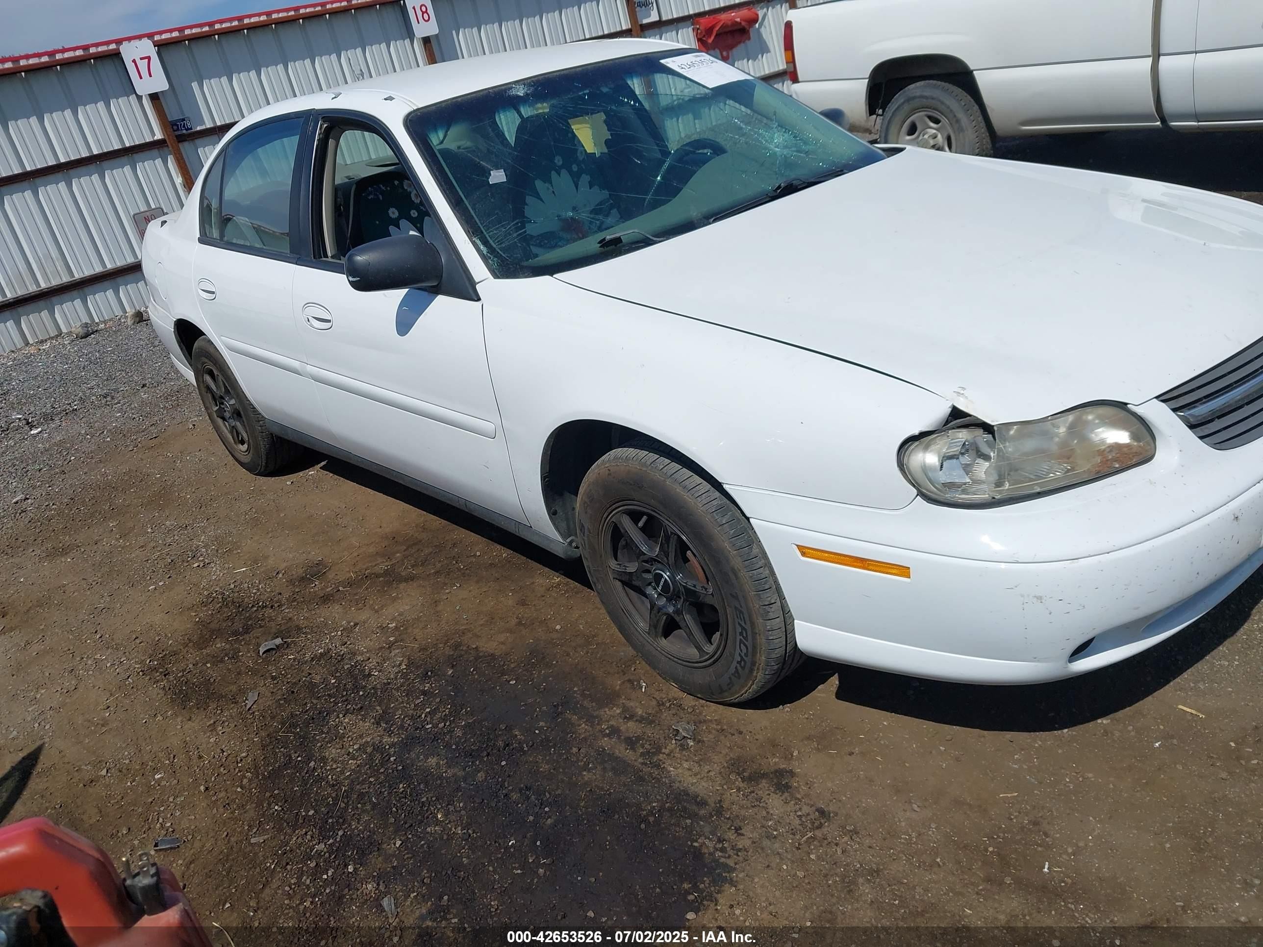 2005 Chevrolet Malibu Classic, VIN 1G1ND52F15M191185 — Front end