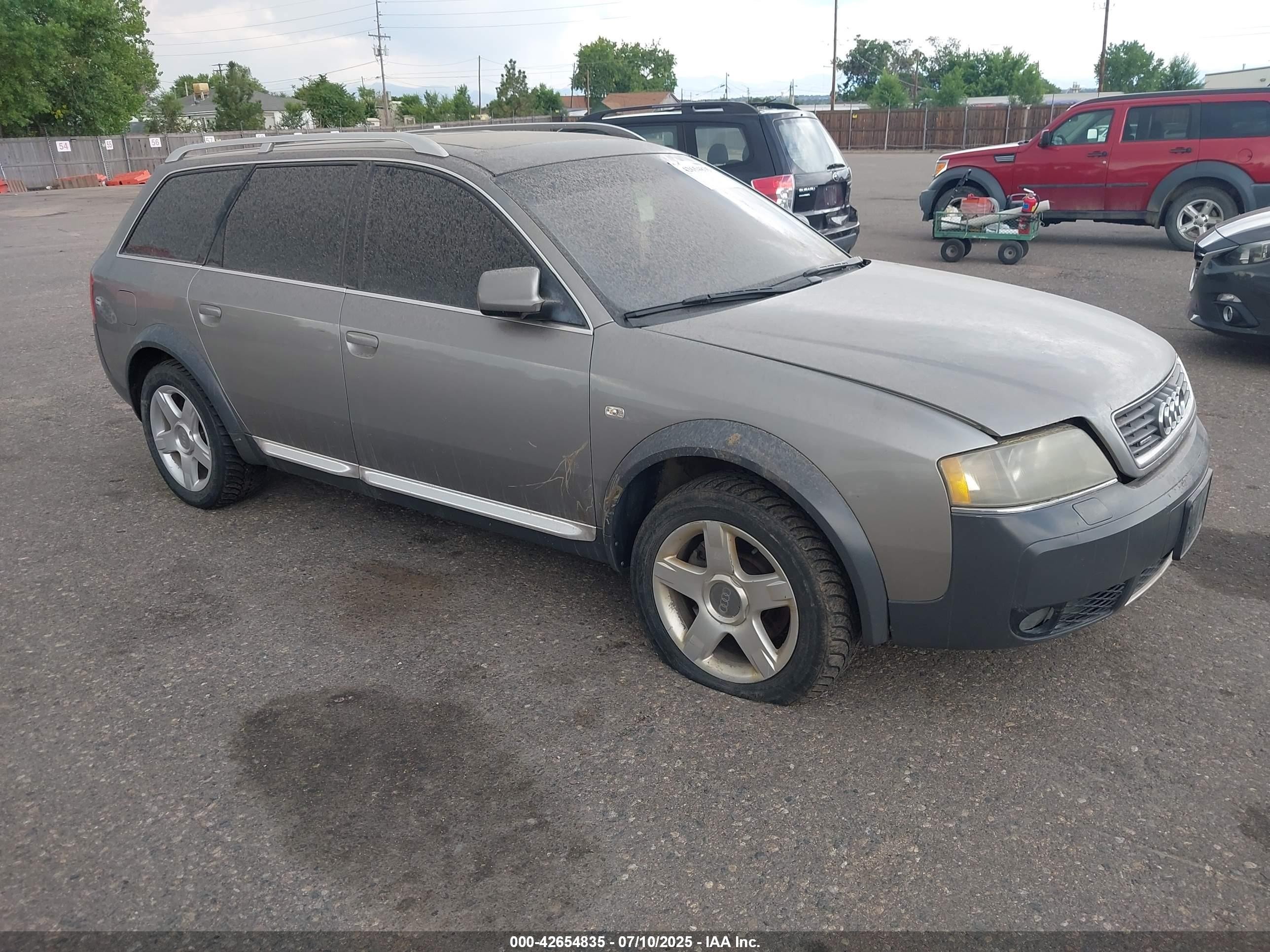 2004 Audi allroad A6 V8, VIN WA1YD64B24N007878 — Бок