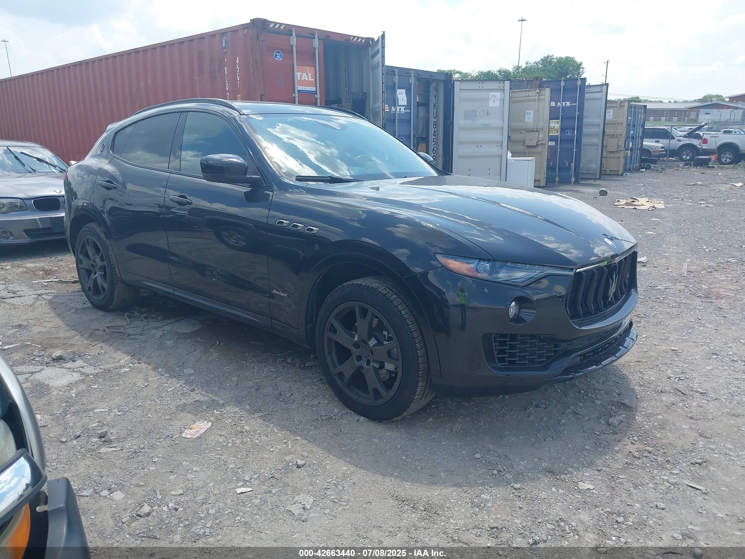 2018 Maserati Levante GranSport, VIN ZN661XUS7JX303585 — Hail