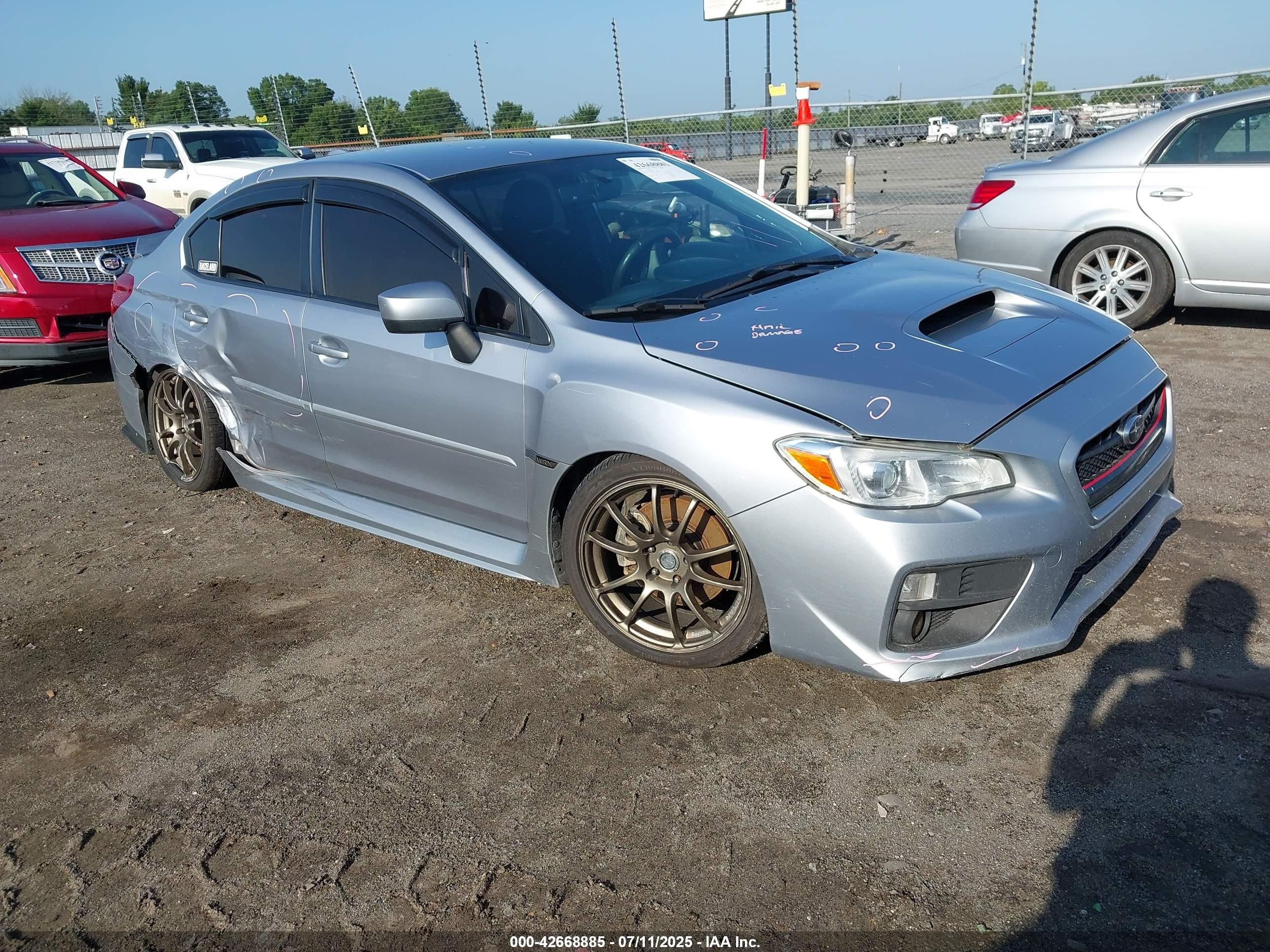 2017 Subaru WRX, VIN JF1VA1B62H9826520 — Side