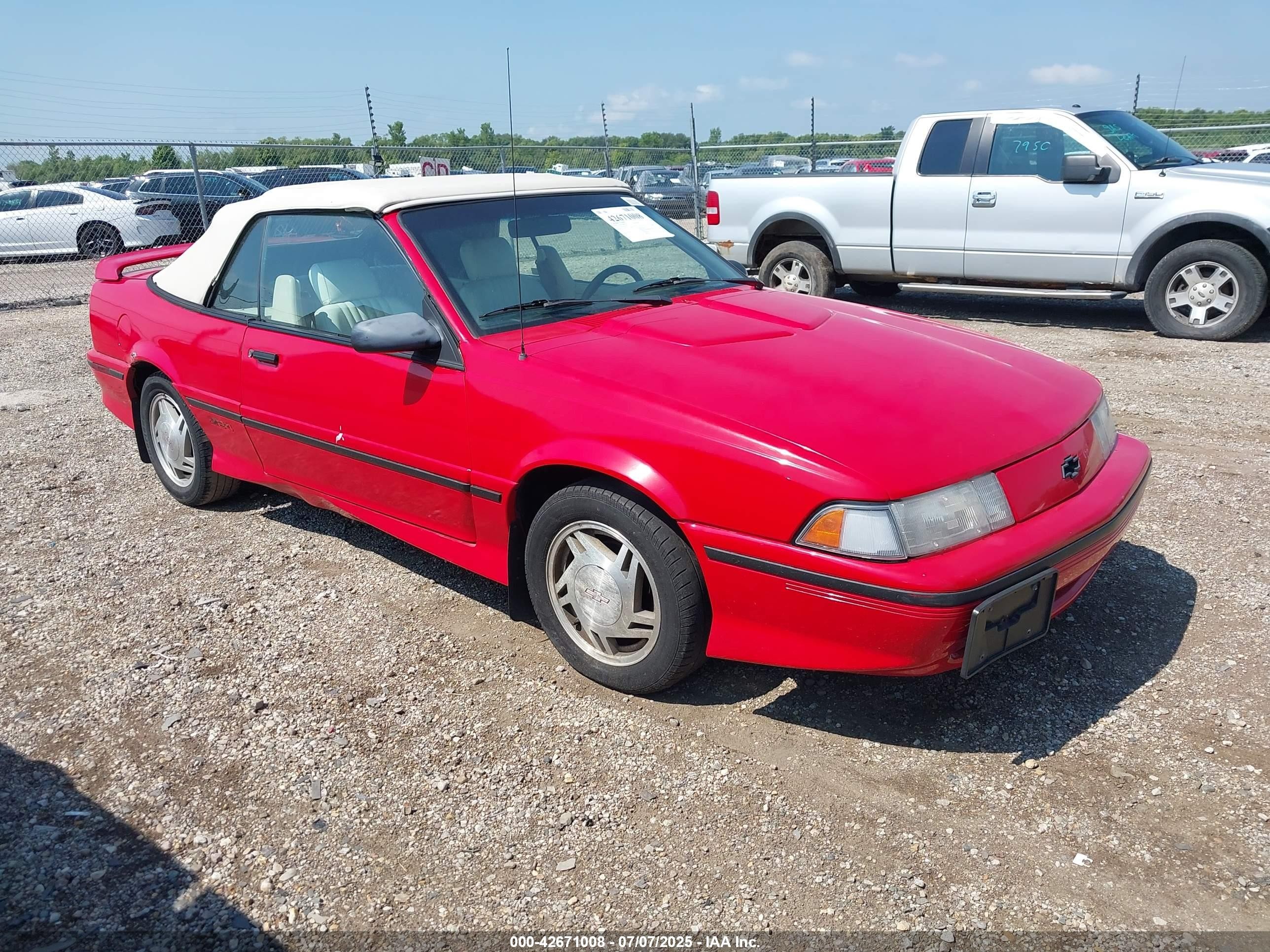 1992 Chevrolet Cavalier, VIN 1G1JF34TXN7215918 — Mechanical