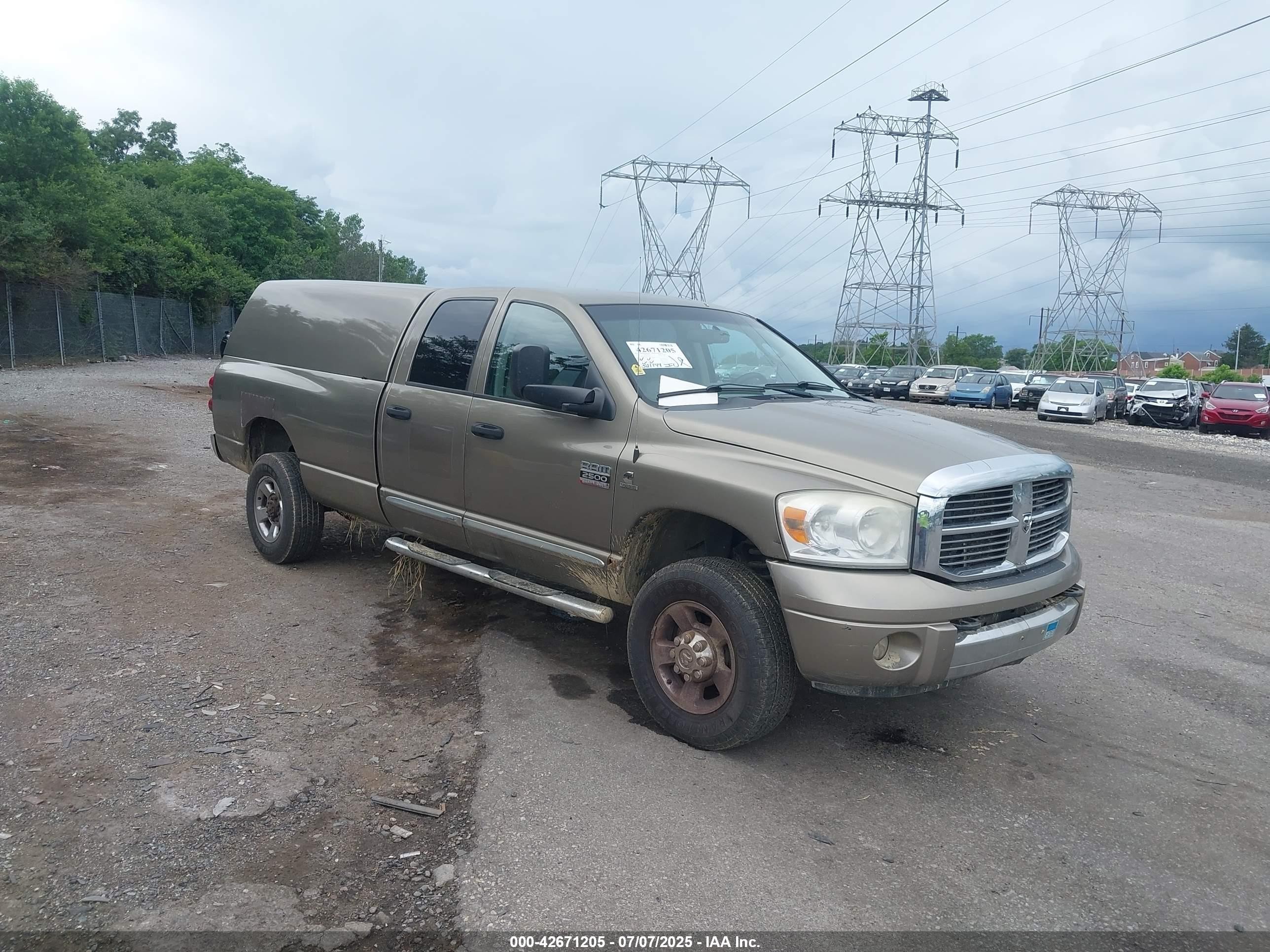 2007 Dodge RAM, VIN 3D3KS28A27G795139 — Перед