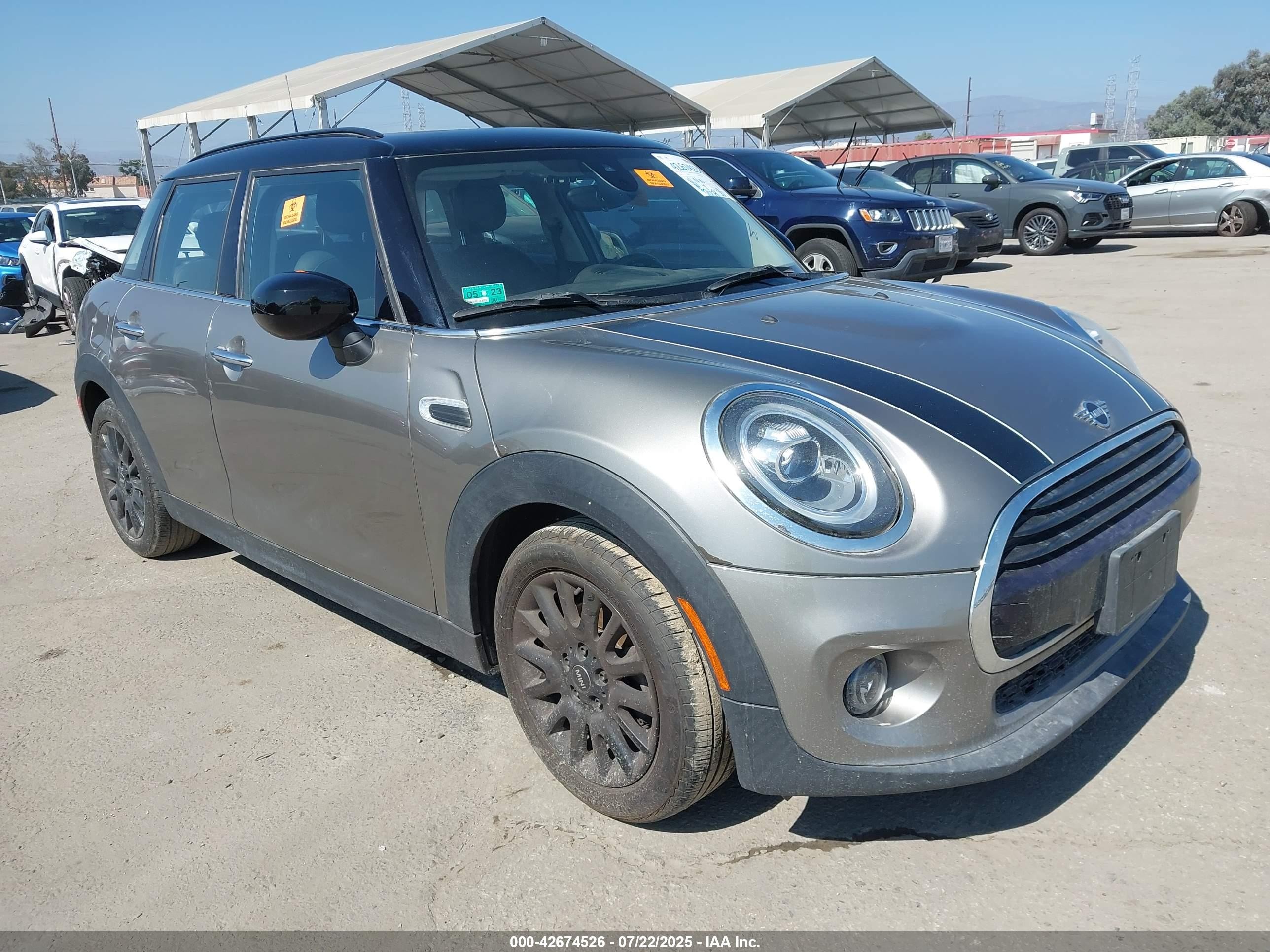 2020 MINI Hardtop 4 Door Cooper, VIN WMWXU7C00L2L73228 — Biohazard / chemical