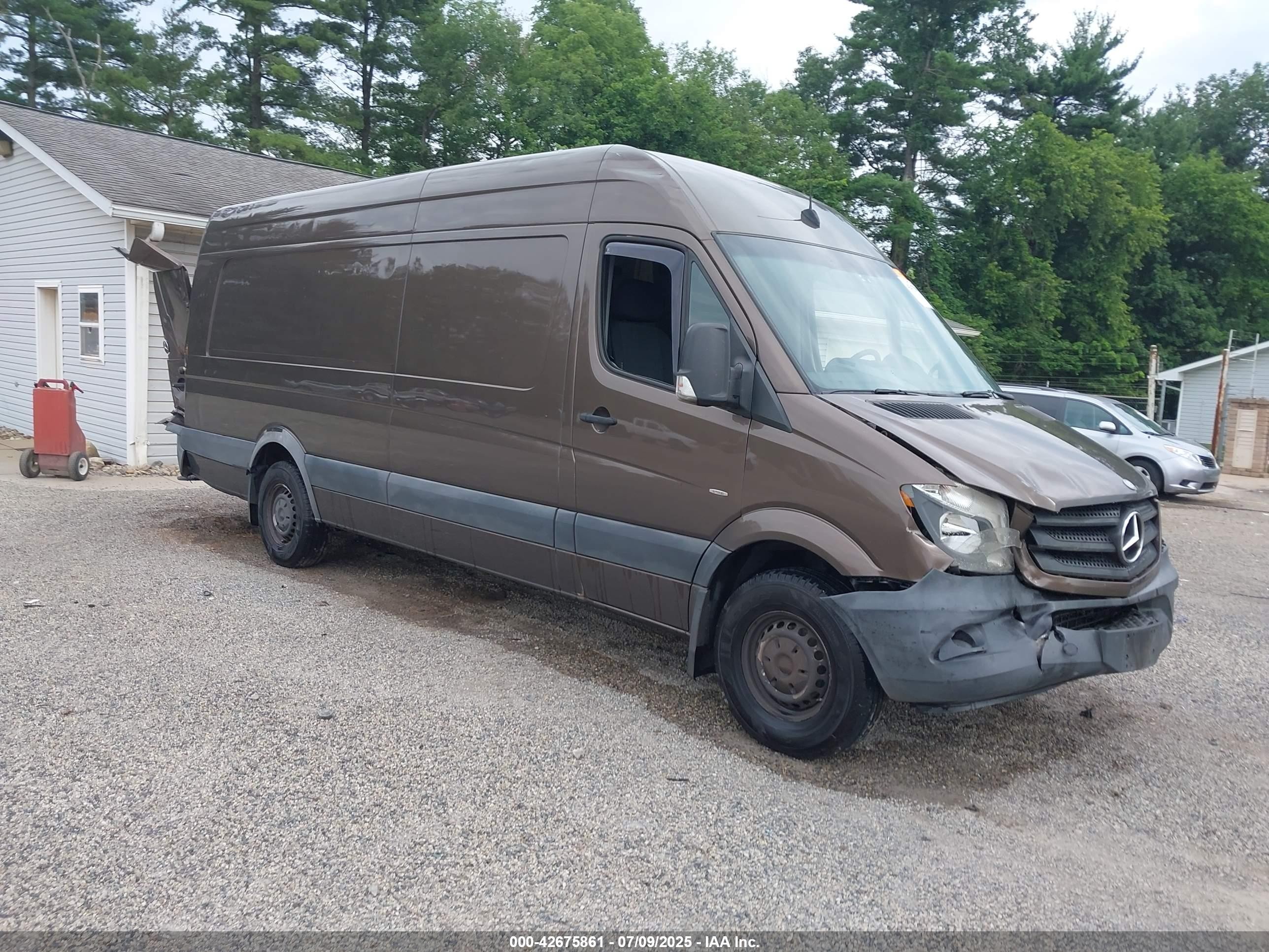 2015 Freightliner Sprinter, VIN WDYPE8CC3FP169955 — Rear end