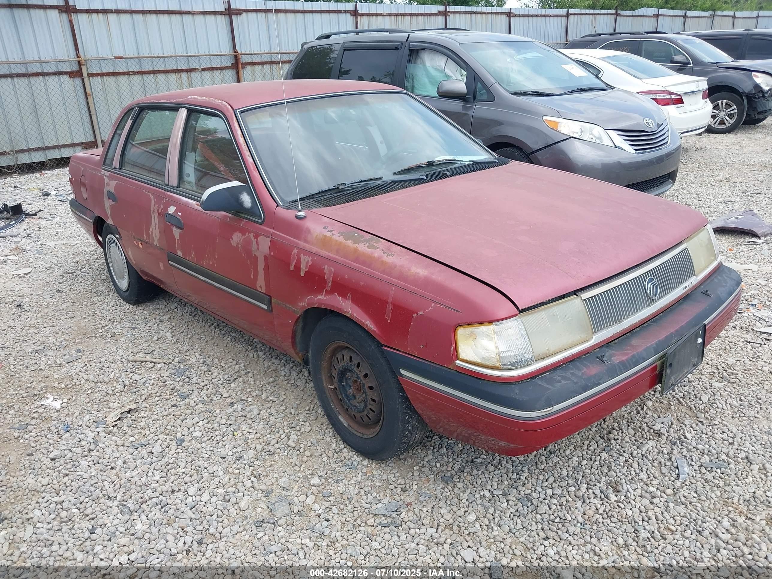 1989 Mercury Topaz, VIN 1MEPM36X8KK660544 — Электрика