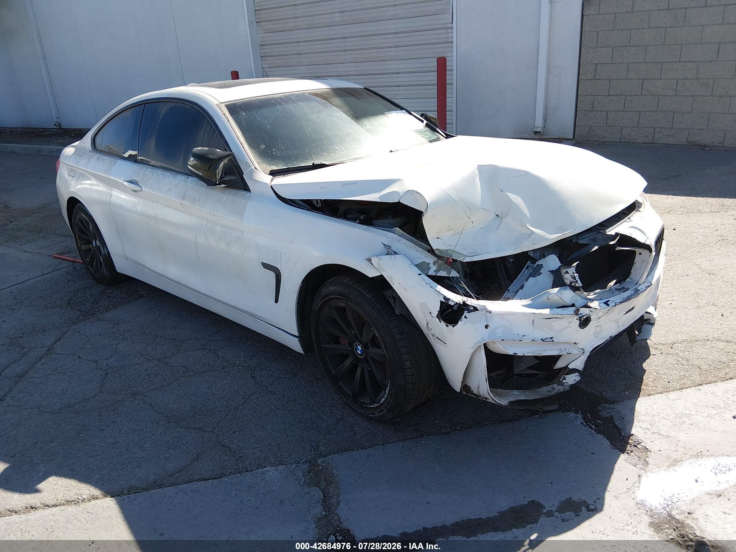 2015 BMW 4 Series 435i, VIN WBA3R1C56FK193796 — Front end