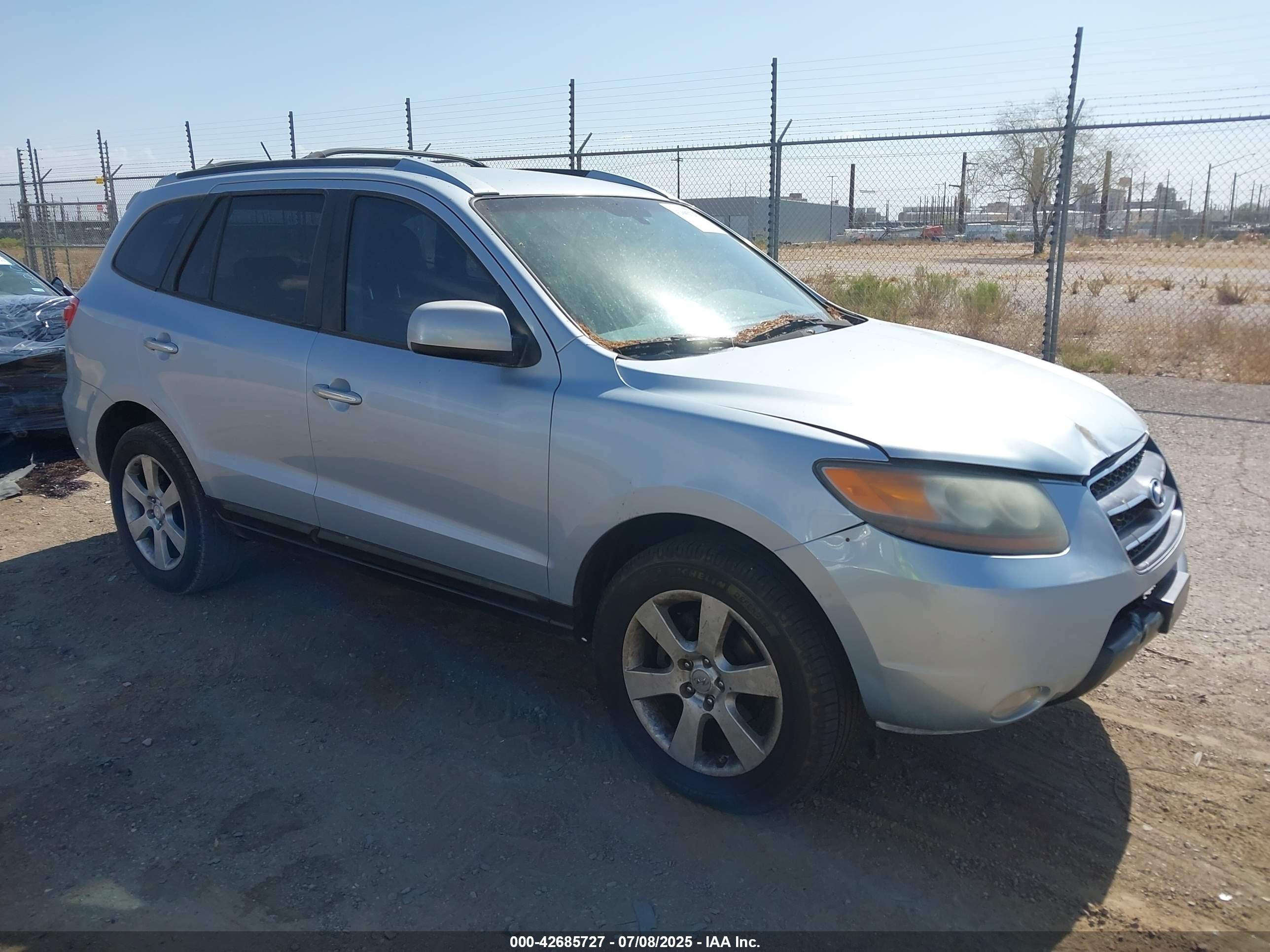 2007 Hyundai Santa Fe SE, VIN 5NMSH13E47H067774 — Перед