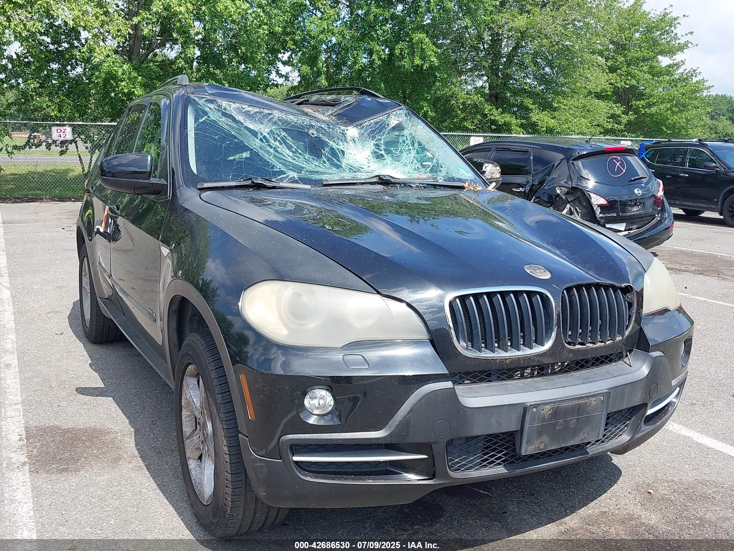 2008 BMW X5 3.0si, VIN 5UXFE43538L031987 — Storm