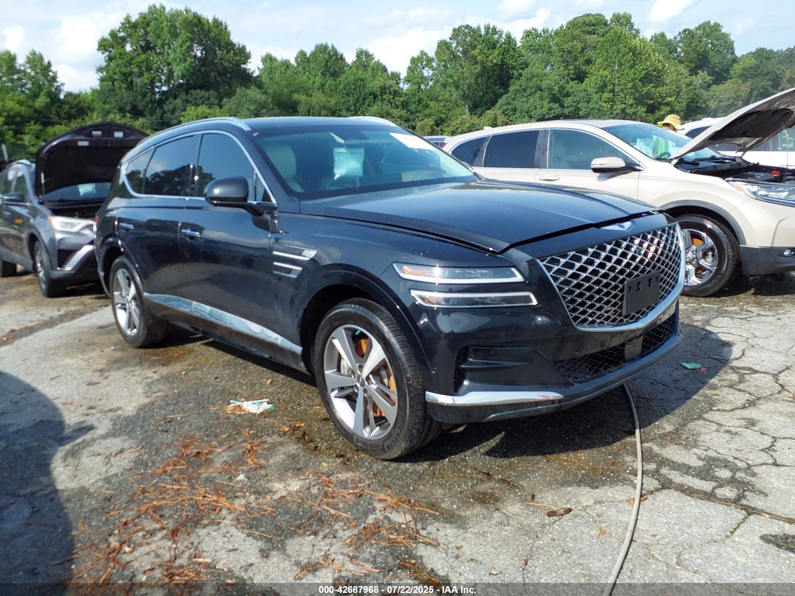 2024 Genesis GV80, VIN KMUHCESC4RU183839 — Water / flood