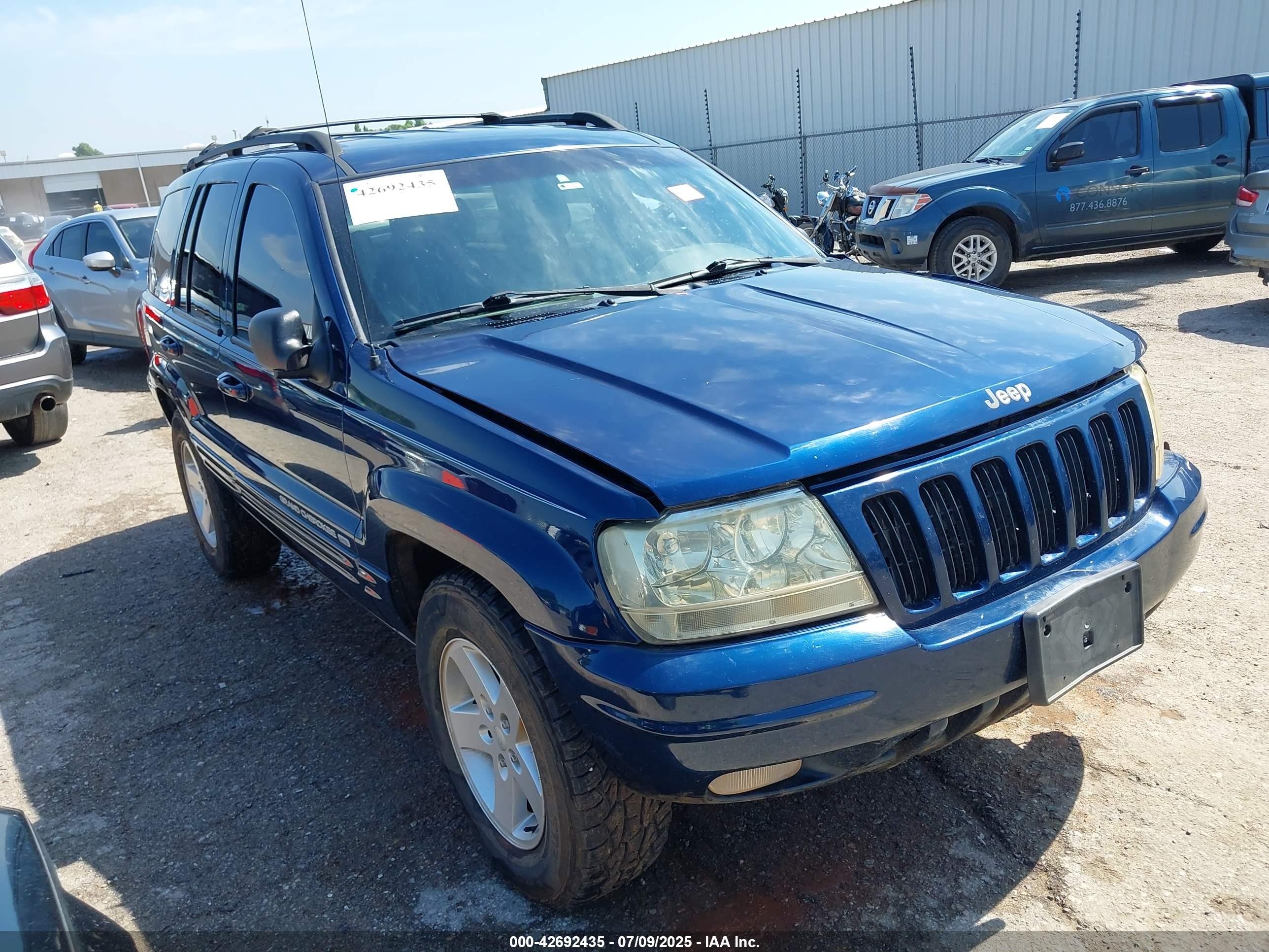 1999 Jeep Grand Cherokee Limited, VIN 1J4GW68N6XC764387 — Front end