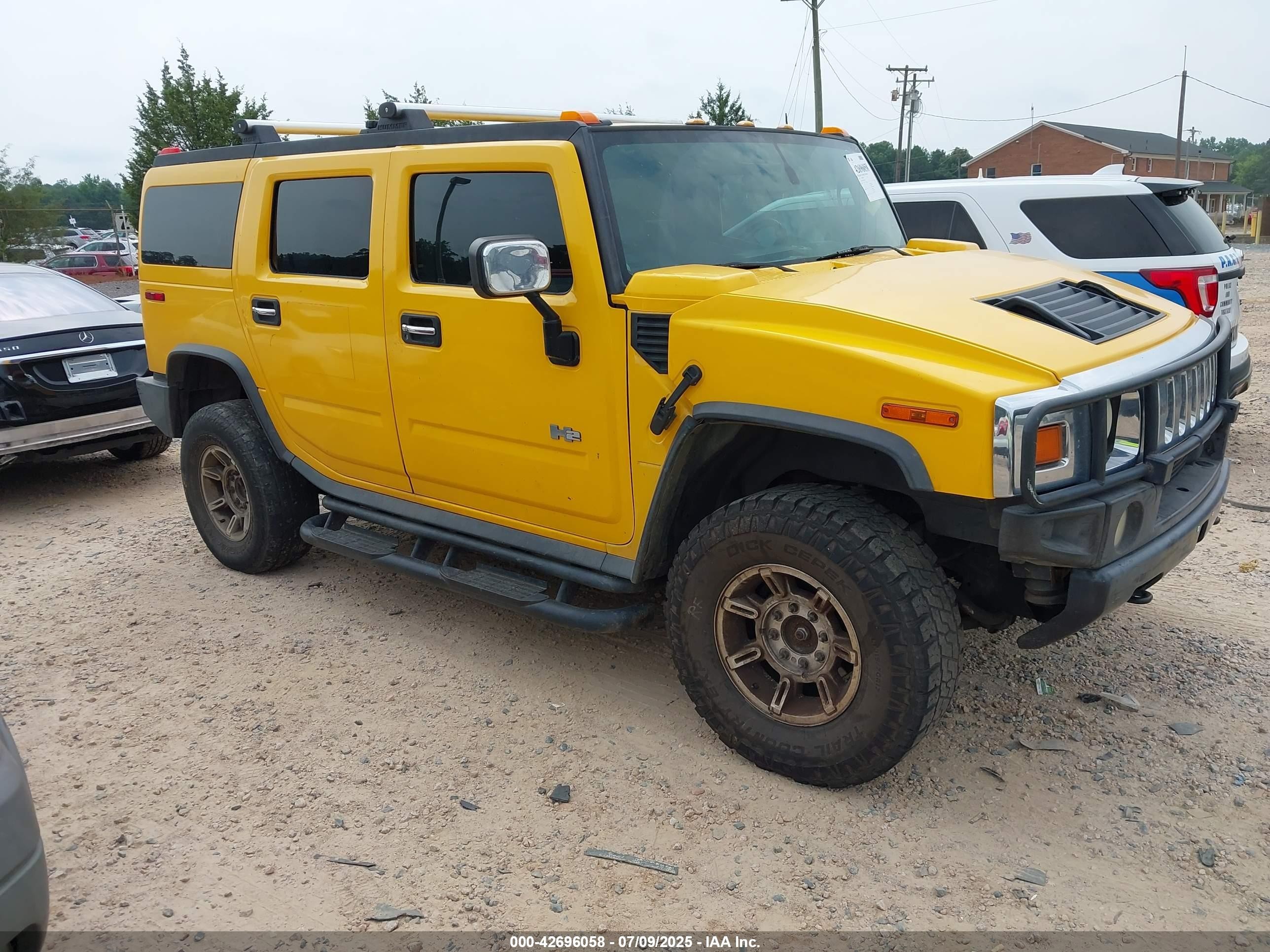2003 Hummer H2, VIN 5GRGN23U43H110645 — All over