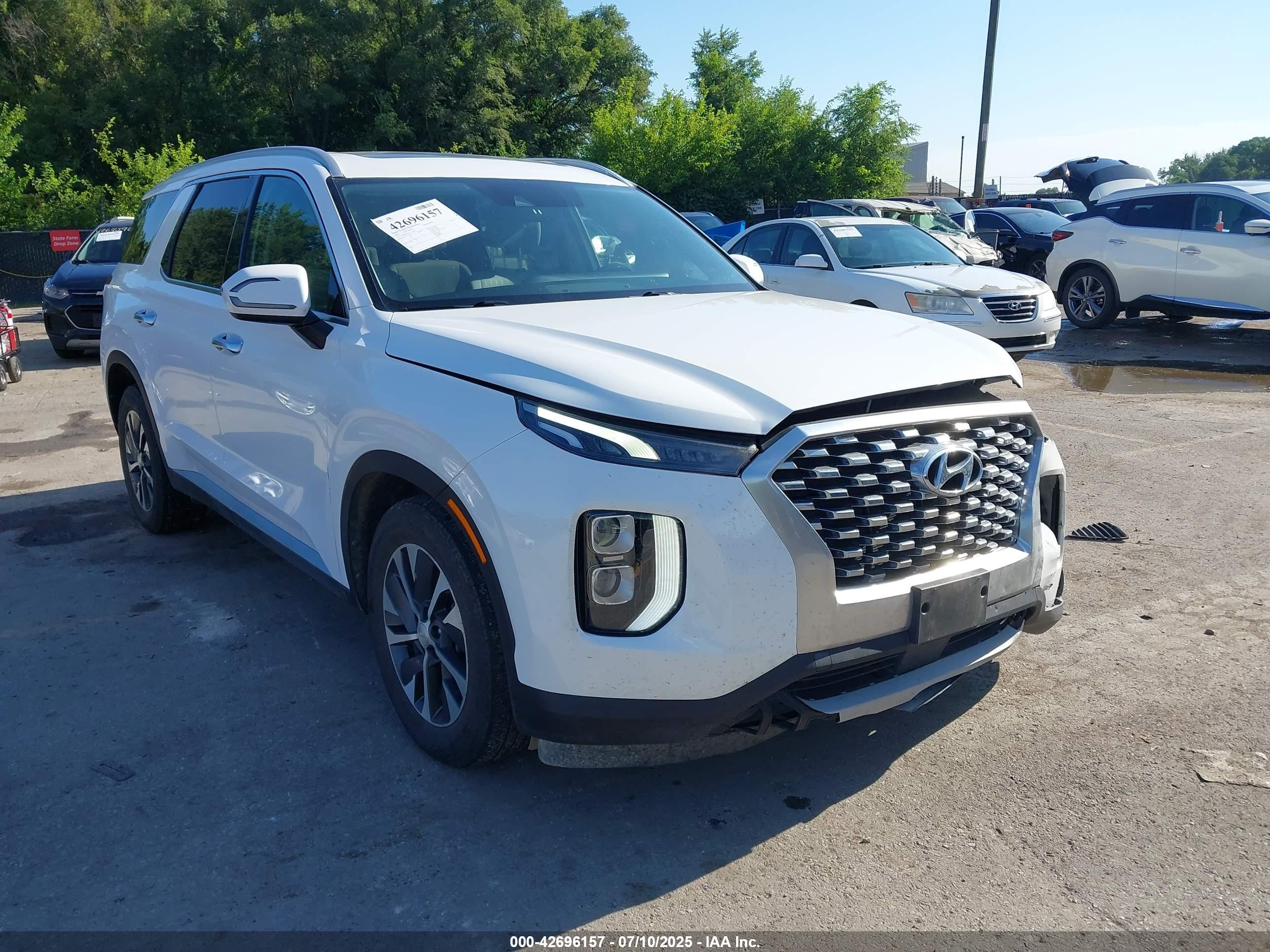 2020 Hyundai Palisade SEL, VIN KM8R2DHE1LU104501 — Front end