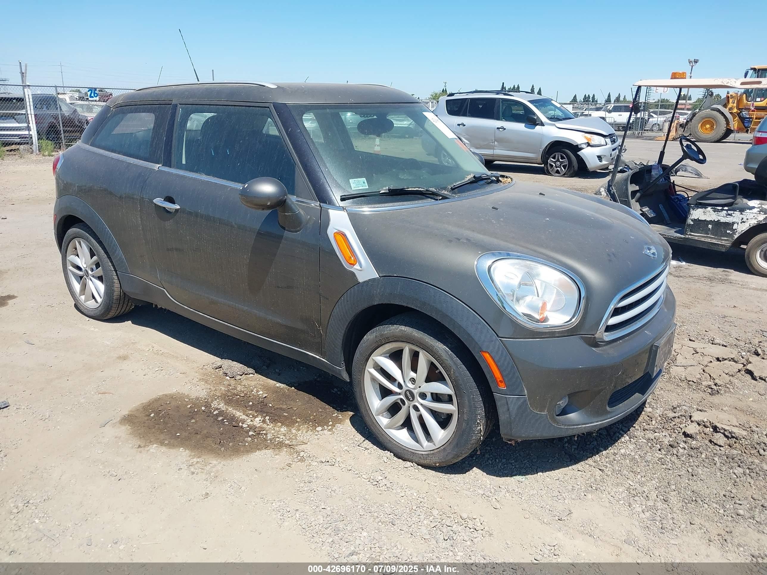2013 MINI Paceman, VIN WMWSS1C51DWN94243 — Перед