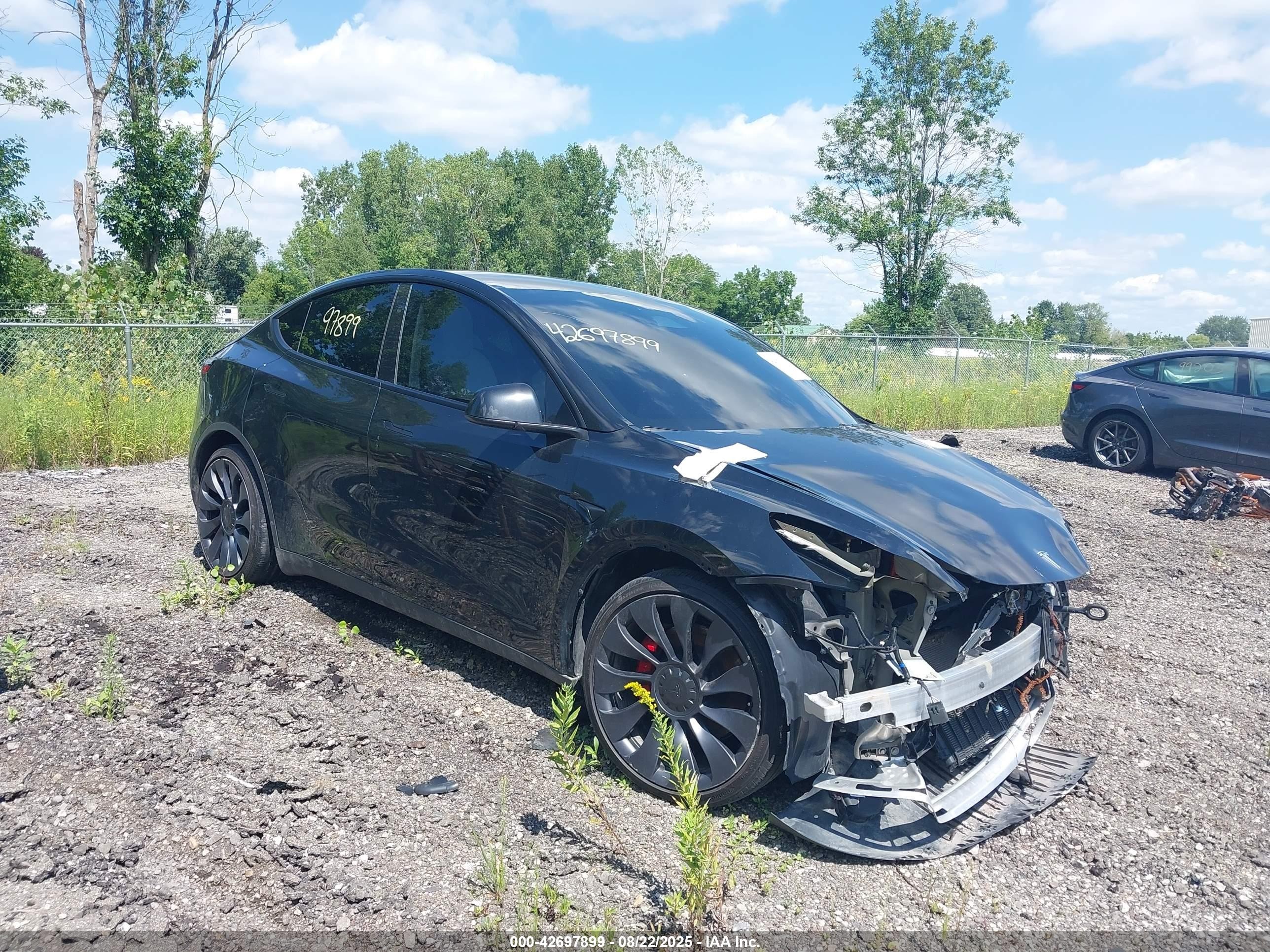2024 Tesla Model Y Performance, VIN 7SAYGDEF5RF170634 — Repossession