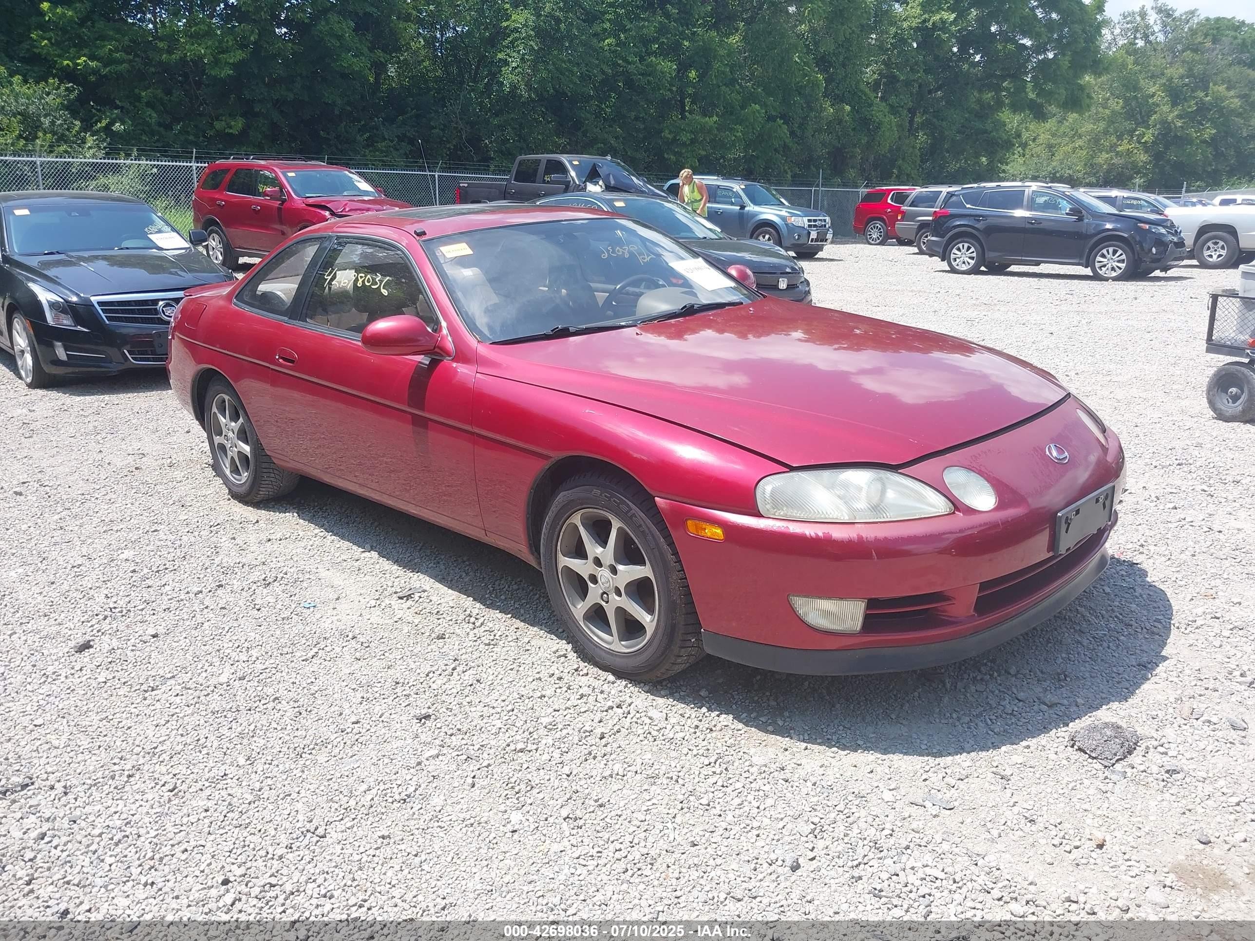 1993 Lexus SC 400, VIN JT8UZ30CXP0032904 — Side