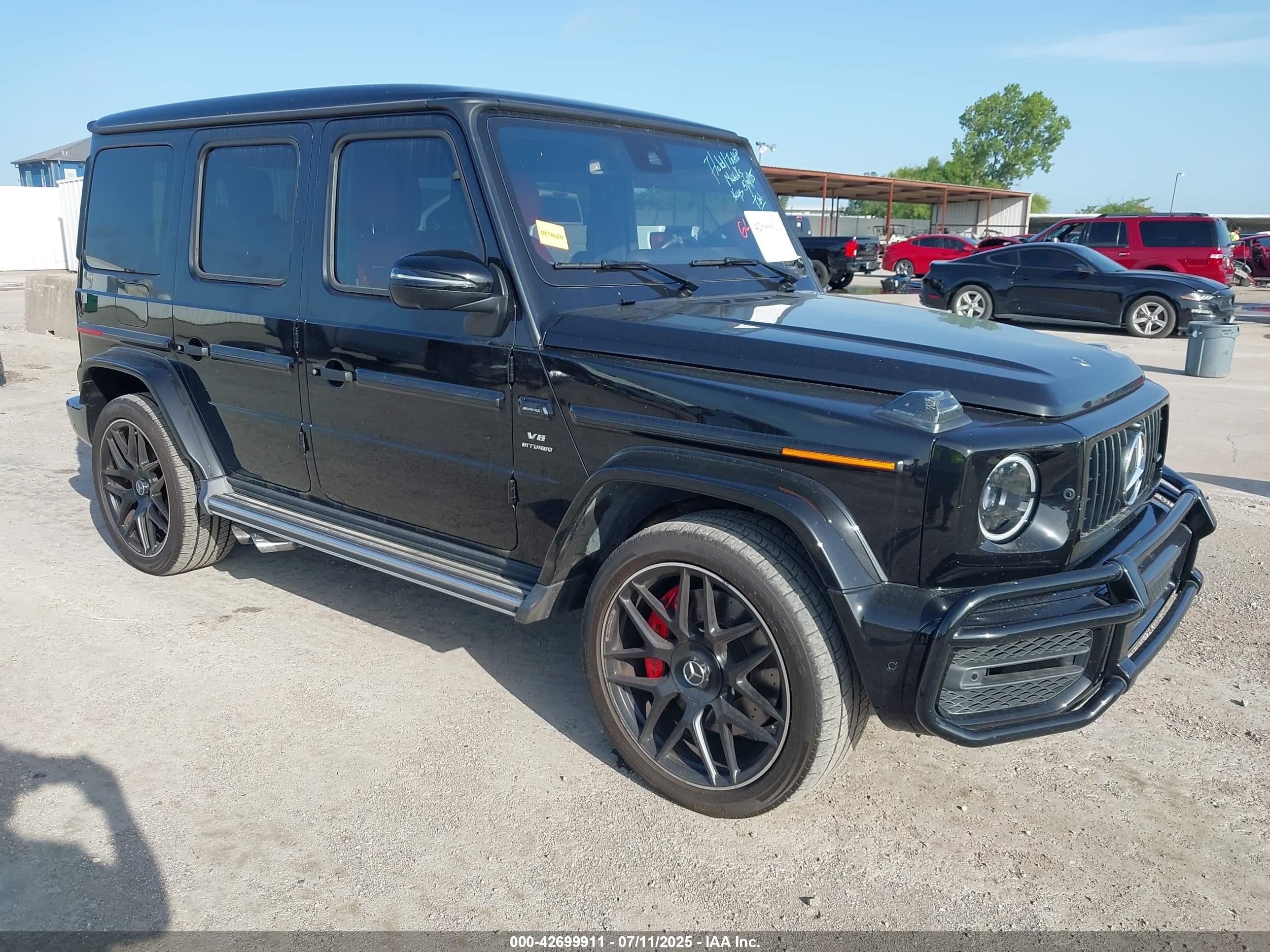 2022 Mercedes-Benz G 63 AMG, VIN W1NYC7HJ3NX459000 — Theft recovery