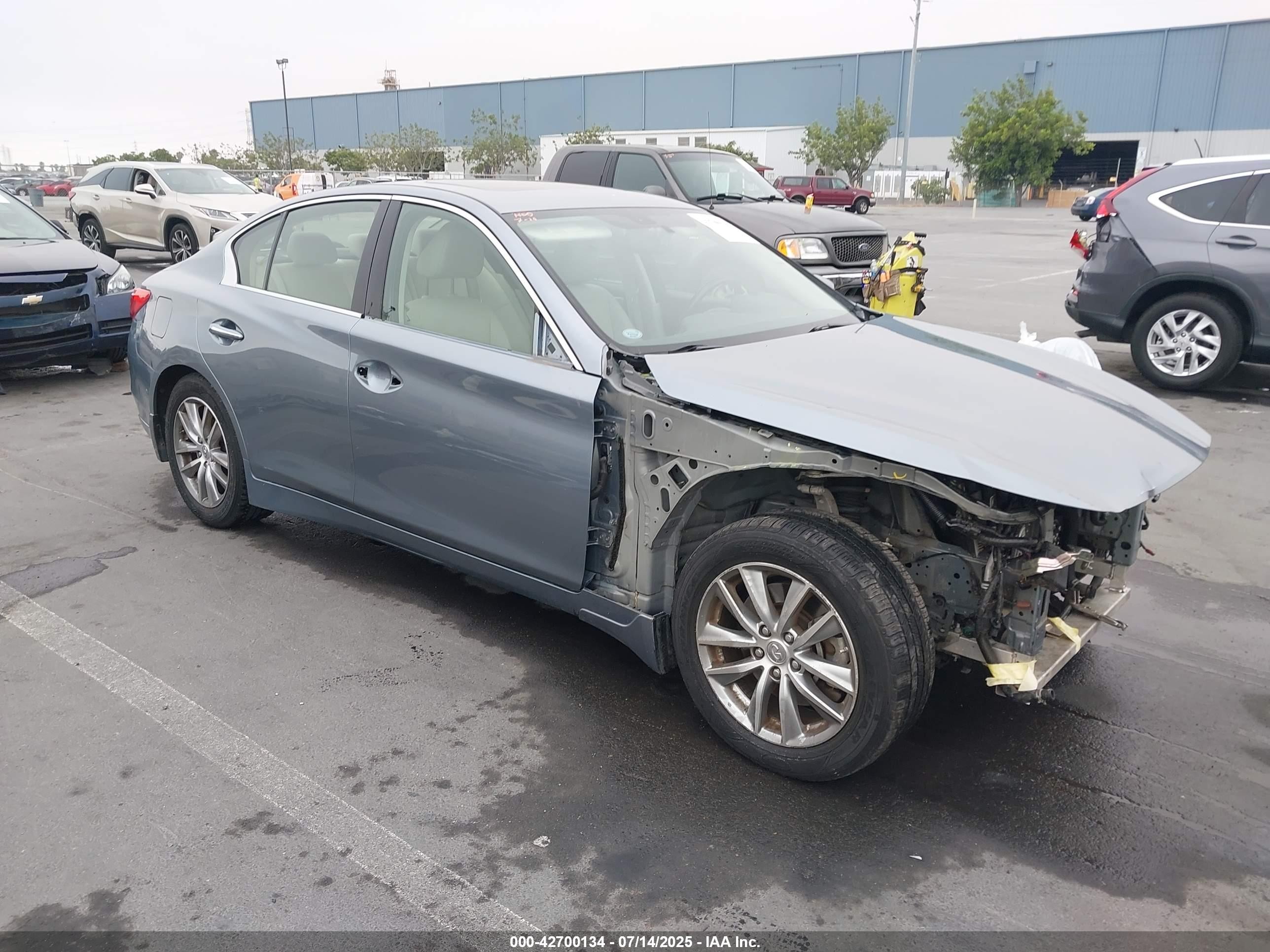 2017 Infiniti Q50 Sport, VIN JN1EV7AP5HM733129 — Auction photo