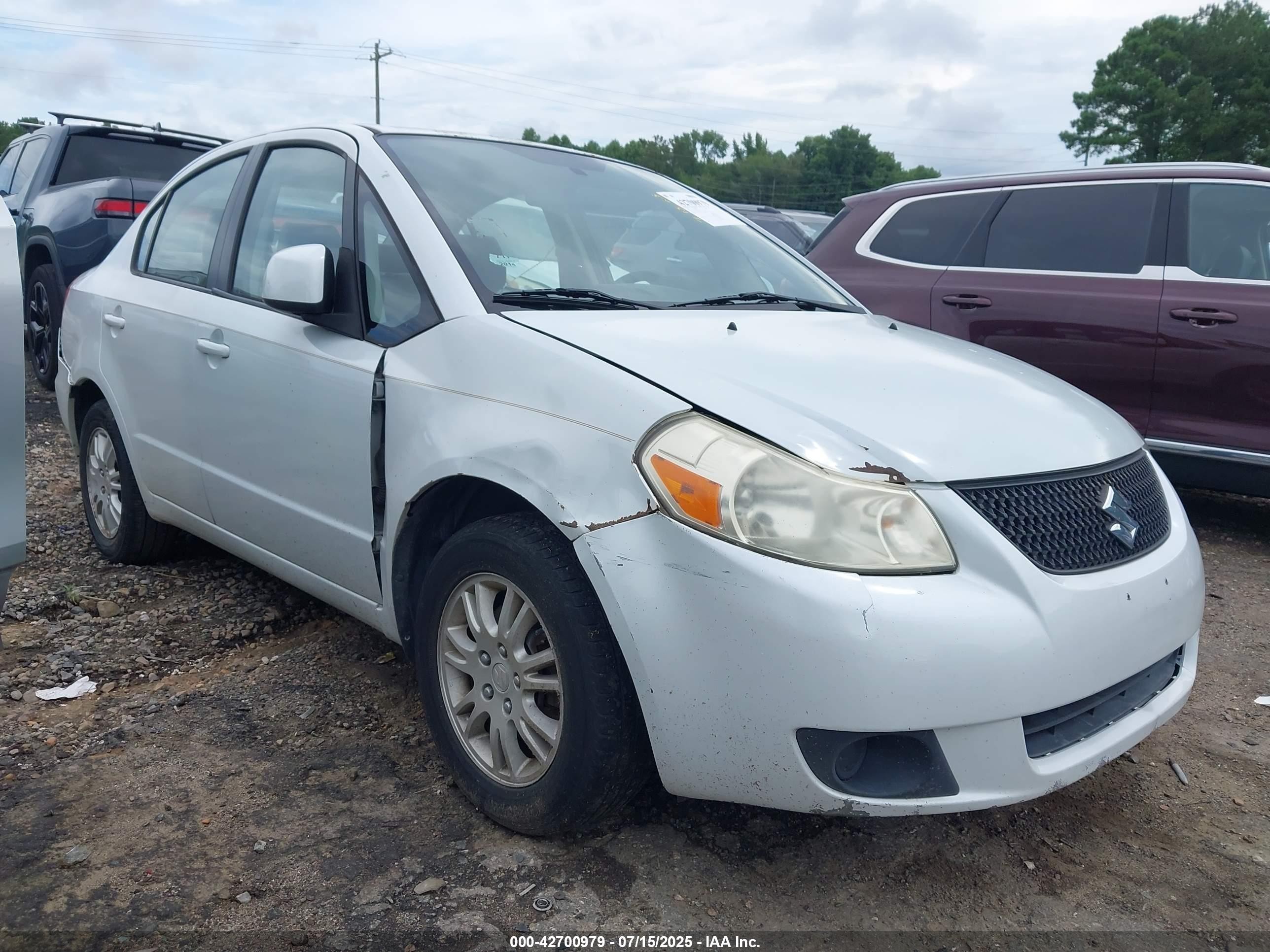 2013 Suzuki SX4 LE, VIN JS2YC5A38D6100341 — Rear end