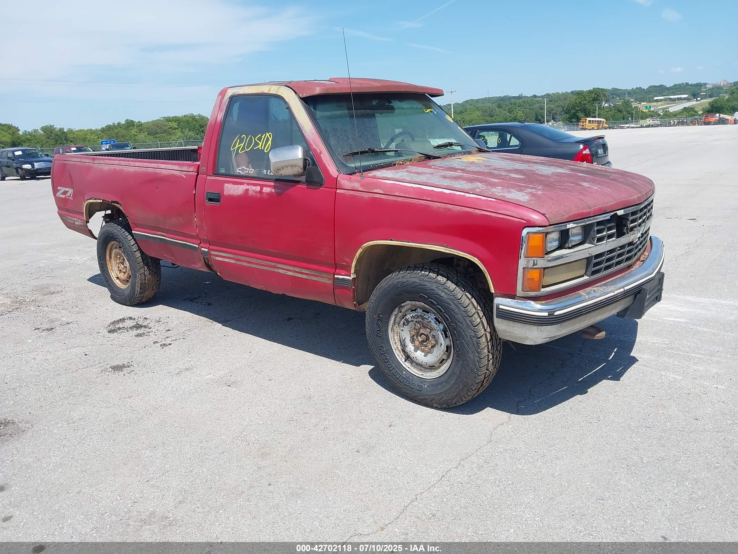 1988 Chevrolet Silverado 2500, VIN 1GCFK24K5JZ172341 — All over