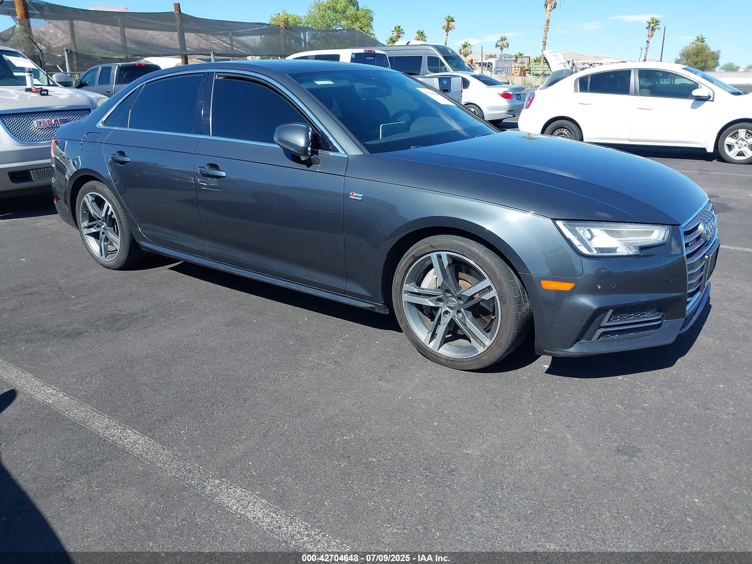 2017 Audi A4 Premium Plus, VIN WAUENAF4XHN027368 — Normal wear