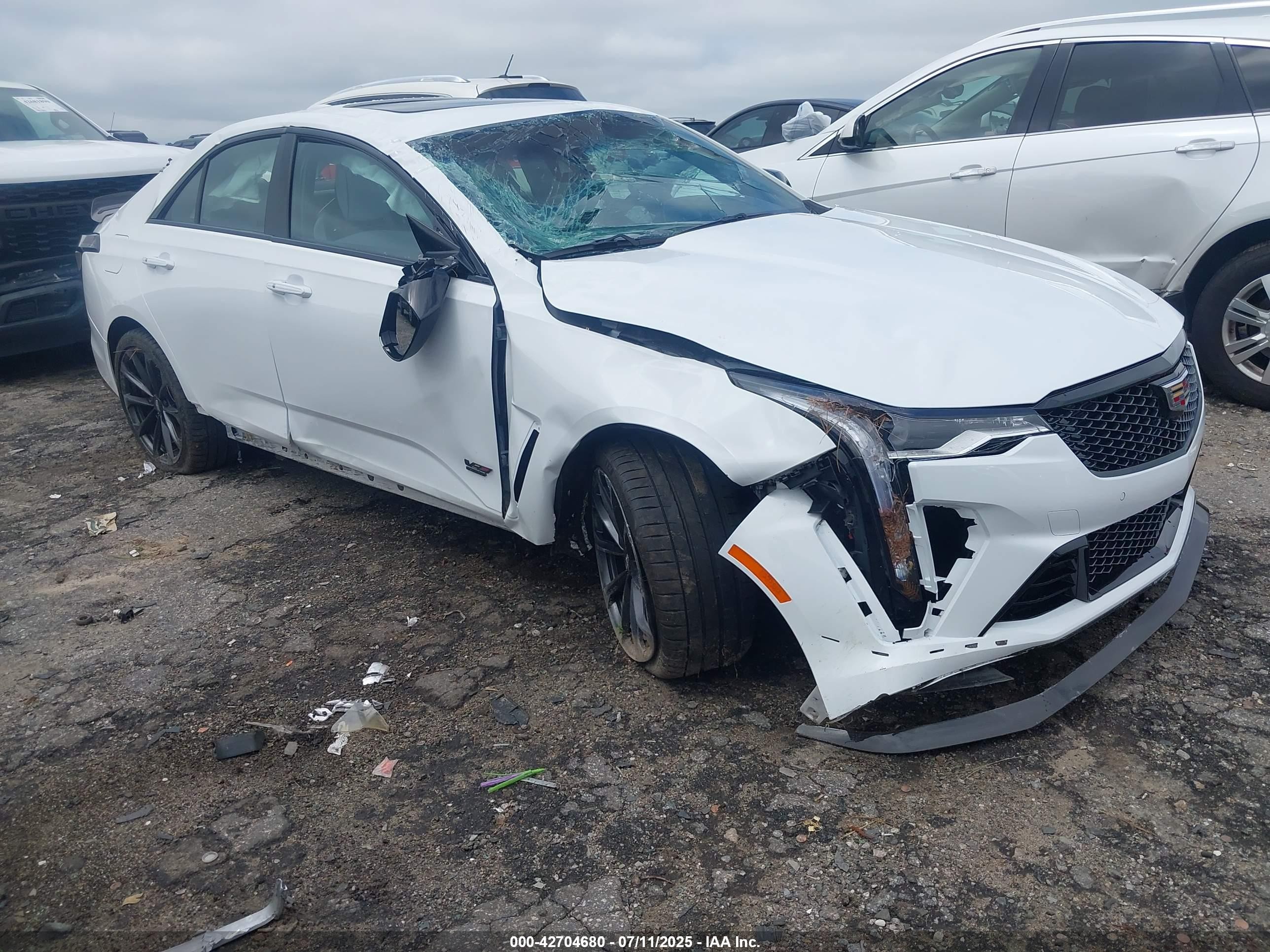 2025 Cadillac CT4-V Blackwing, VIN 1G6D65RP2S0460098 — По всему кузову
