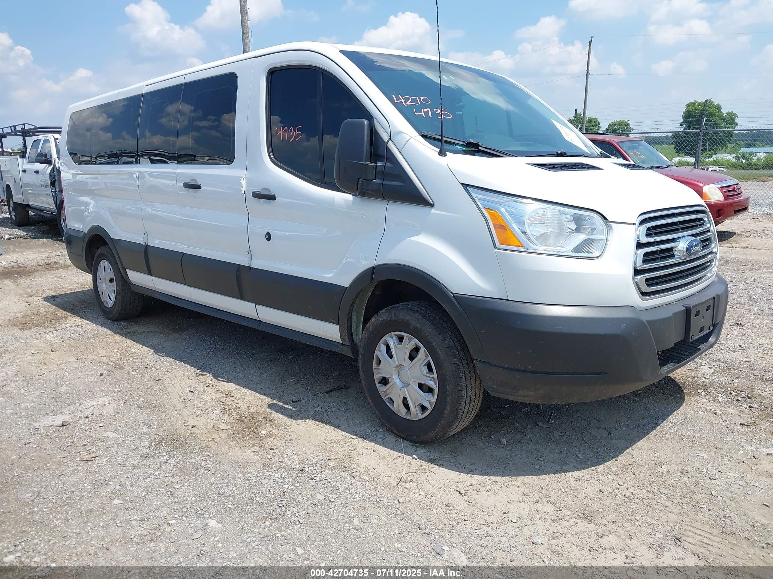 2019 Ford Transit Passenger XL, VIN 1FBZX2ZM7KKB24363 — Rear end