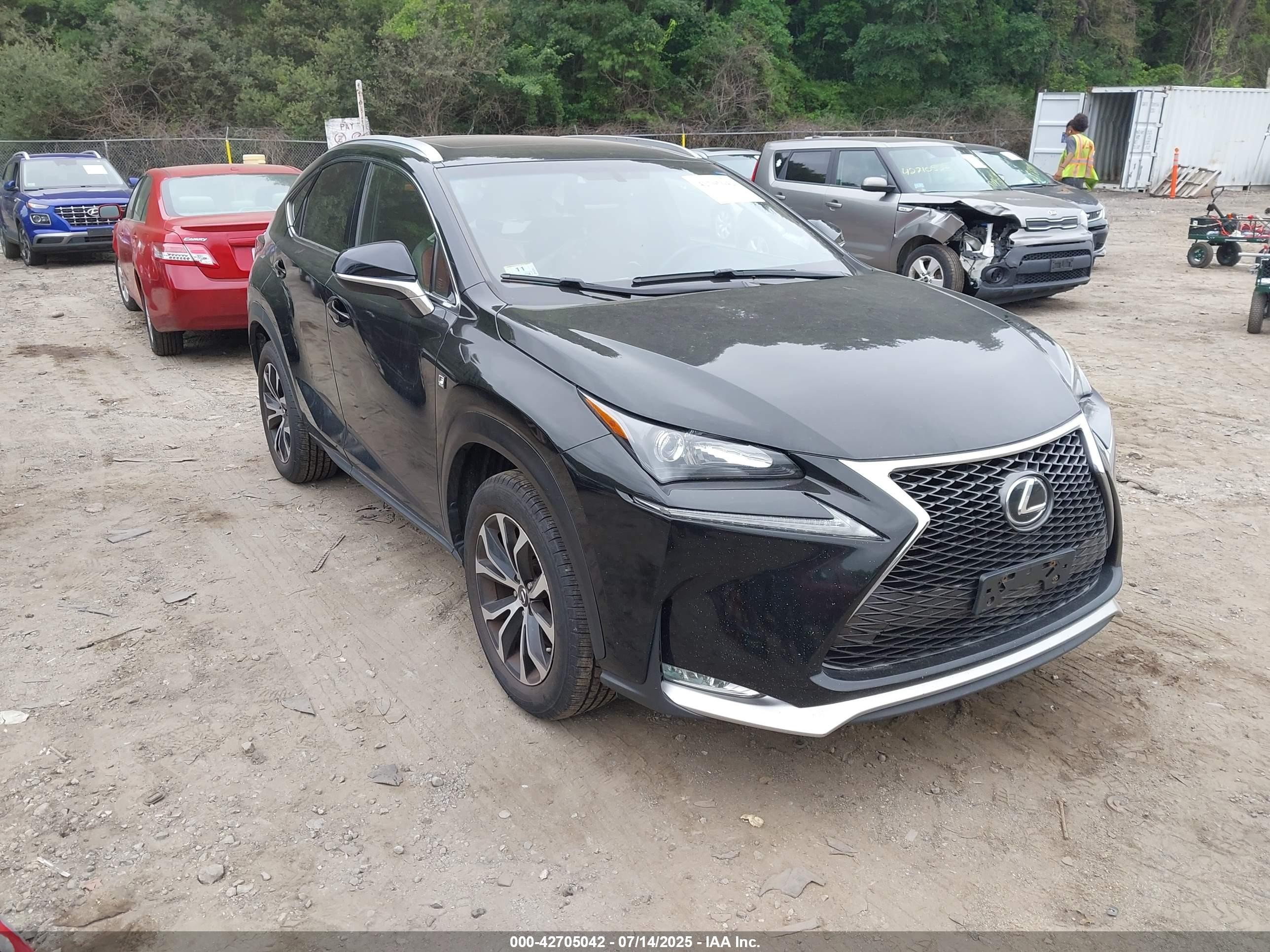 2017 Lexus NX 200t, VIN JTJBARBZ7H2147385 — Stripped