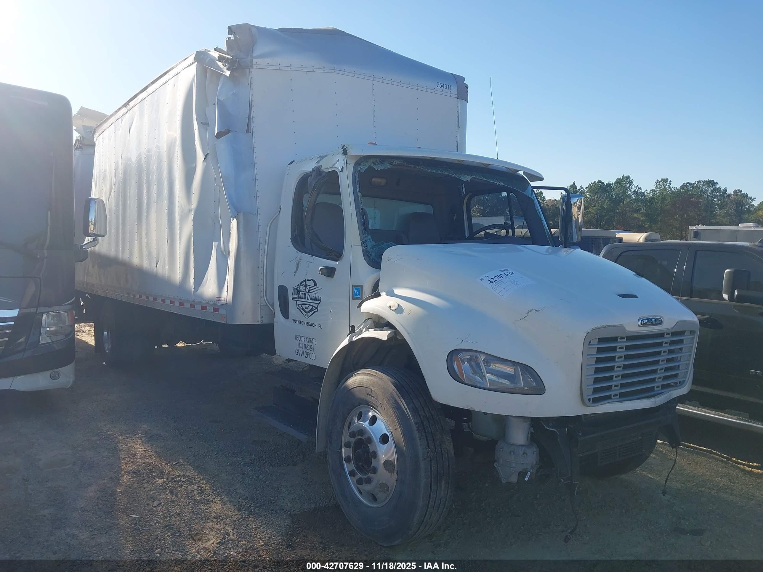 2019 Freightliner M2, VIN 3ALACWFC7KDLG4250 — Front end