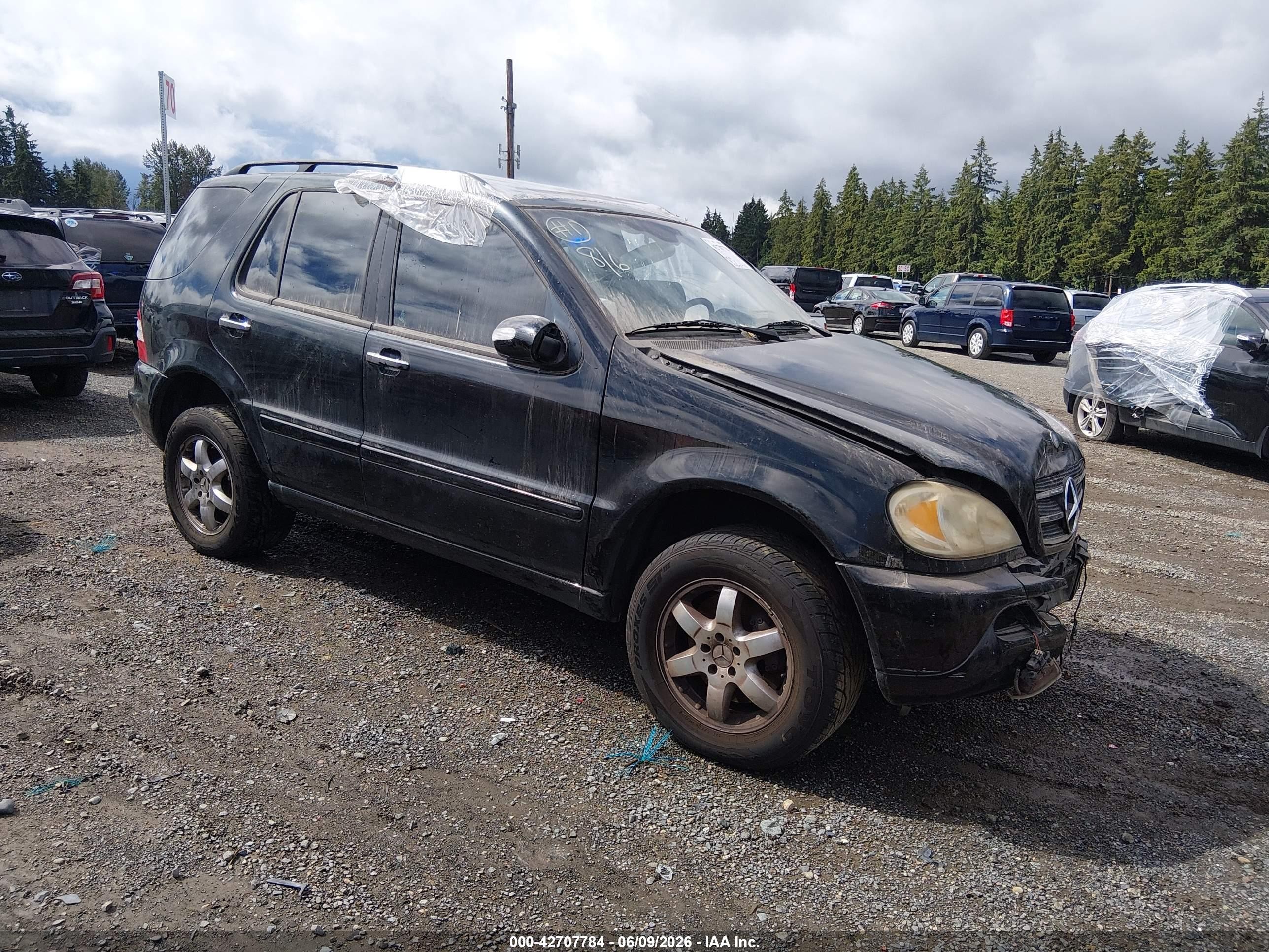 2005 Mercedes-Benz M 500, VIN 4JGAB75E45A541125 — All over