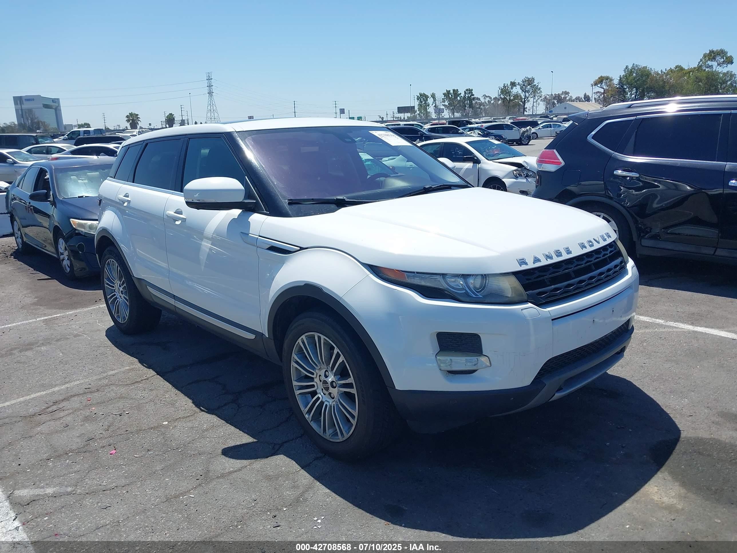 2012 Land Rover Range Rover Evoque Prestige Premium, VIN SALVV2BG5CH637557 — Обычный износ