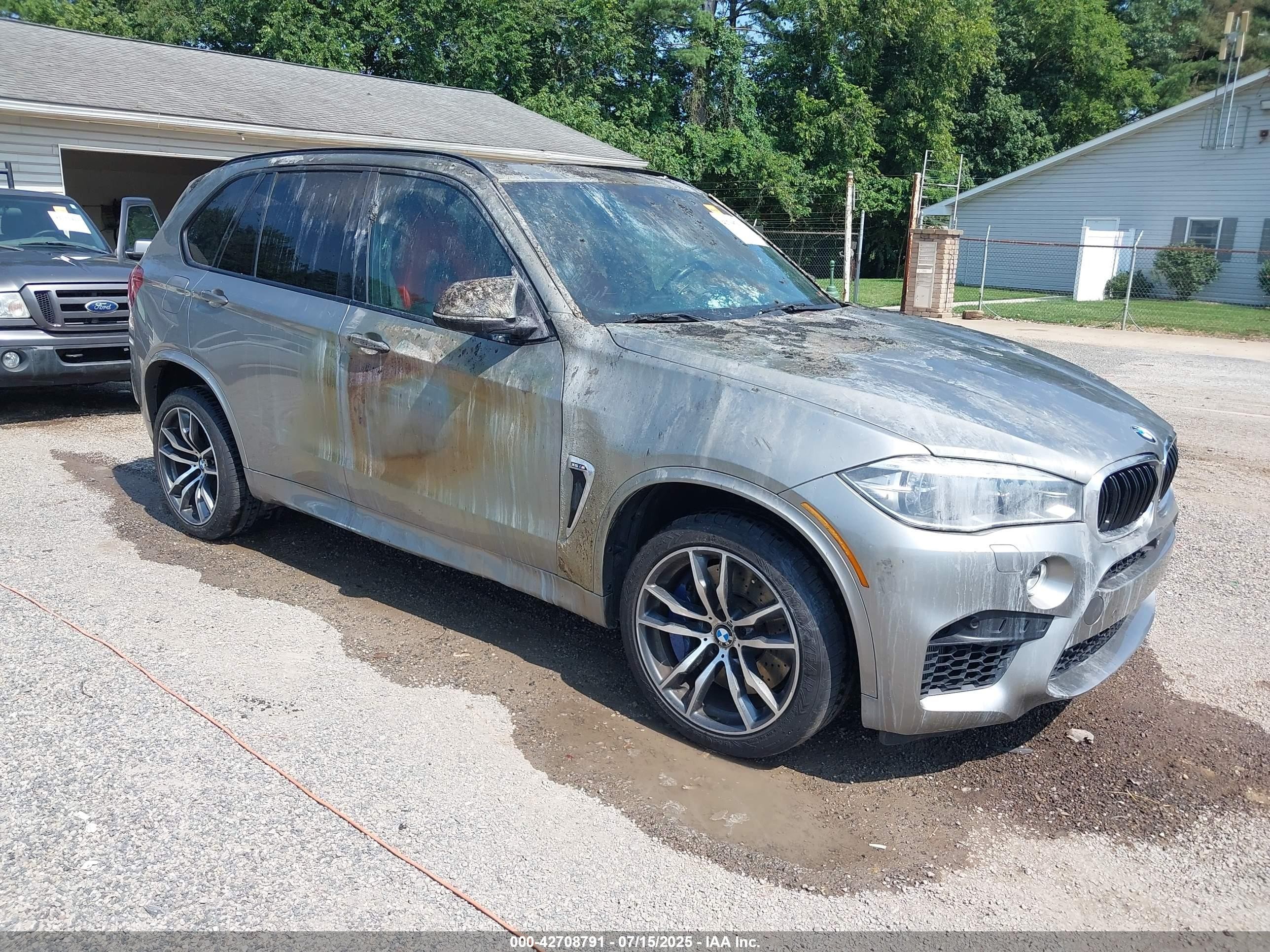 2015 BMW X5 M, VIN 5YMKT6C50F0C89202 — Burn