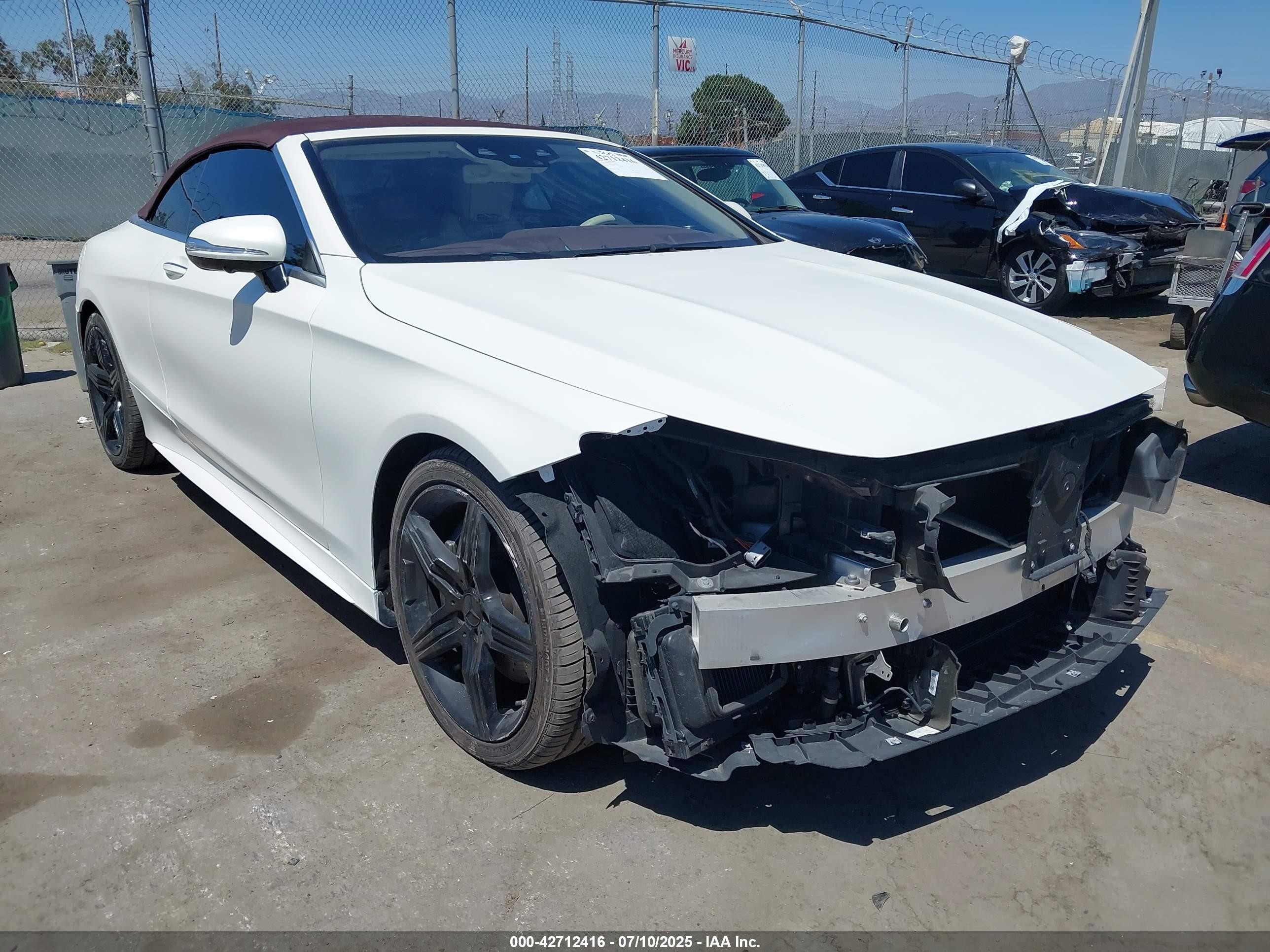 2019 Mercedes-Benz S 560, VIN WDDXK8DB3KA036285 — Front end