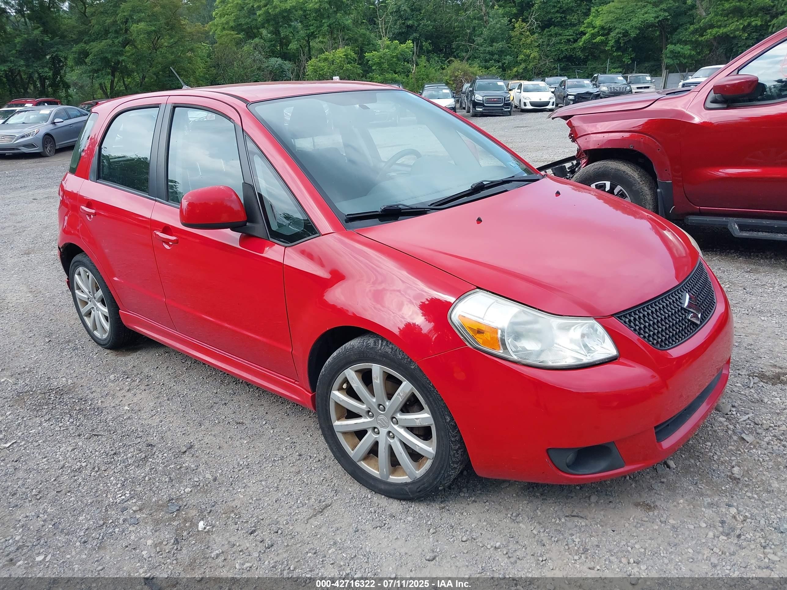 2013 Suzuki SX4 Sportback, VIN JS2YA5A58D6100167 — Undercarriage