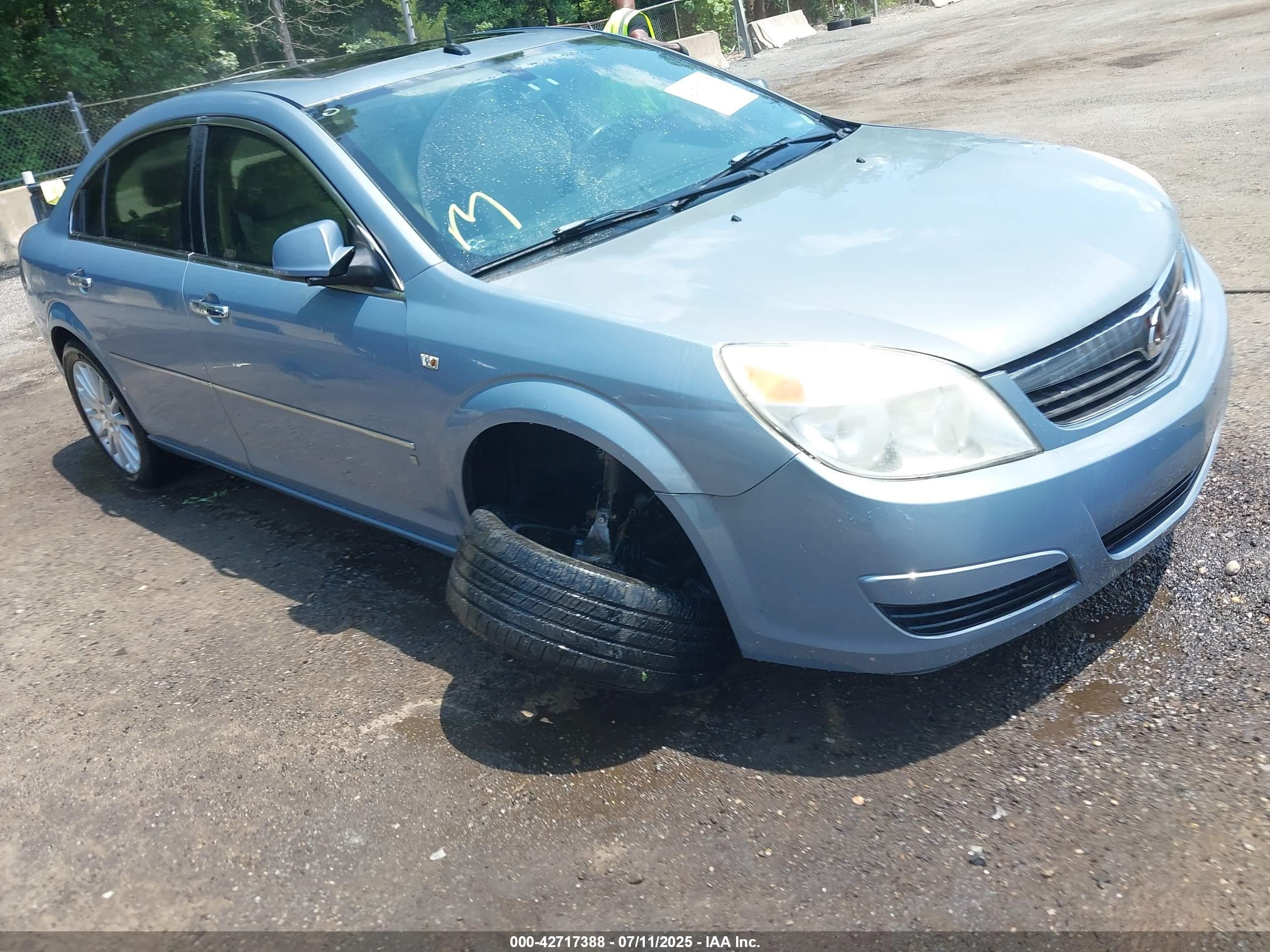 2007 Saturn Aura XE, VIN 1G8ZS57N27F235615 — После угона