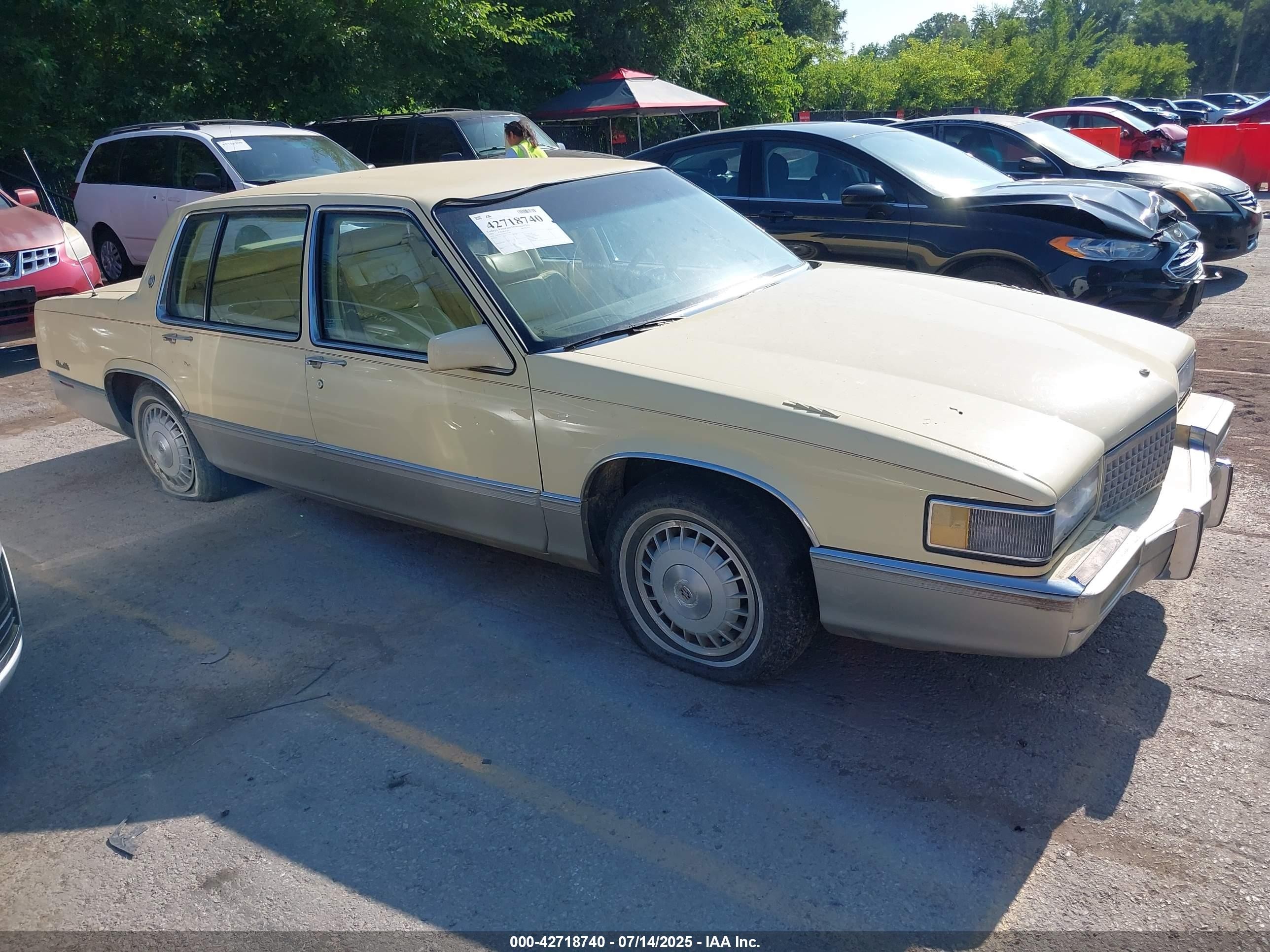 1989 Cadillac DeVille, VIN 1G6CD515XK4375708 — Обычный износ
