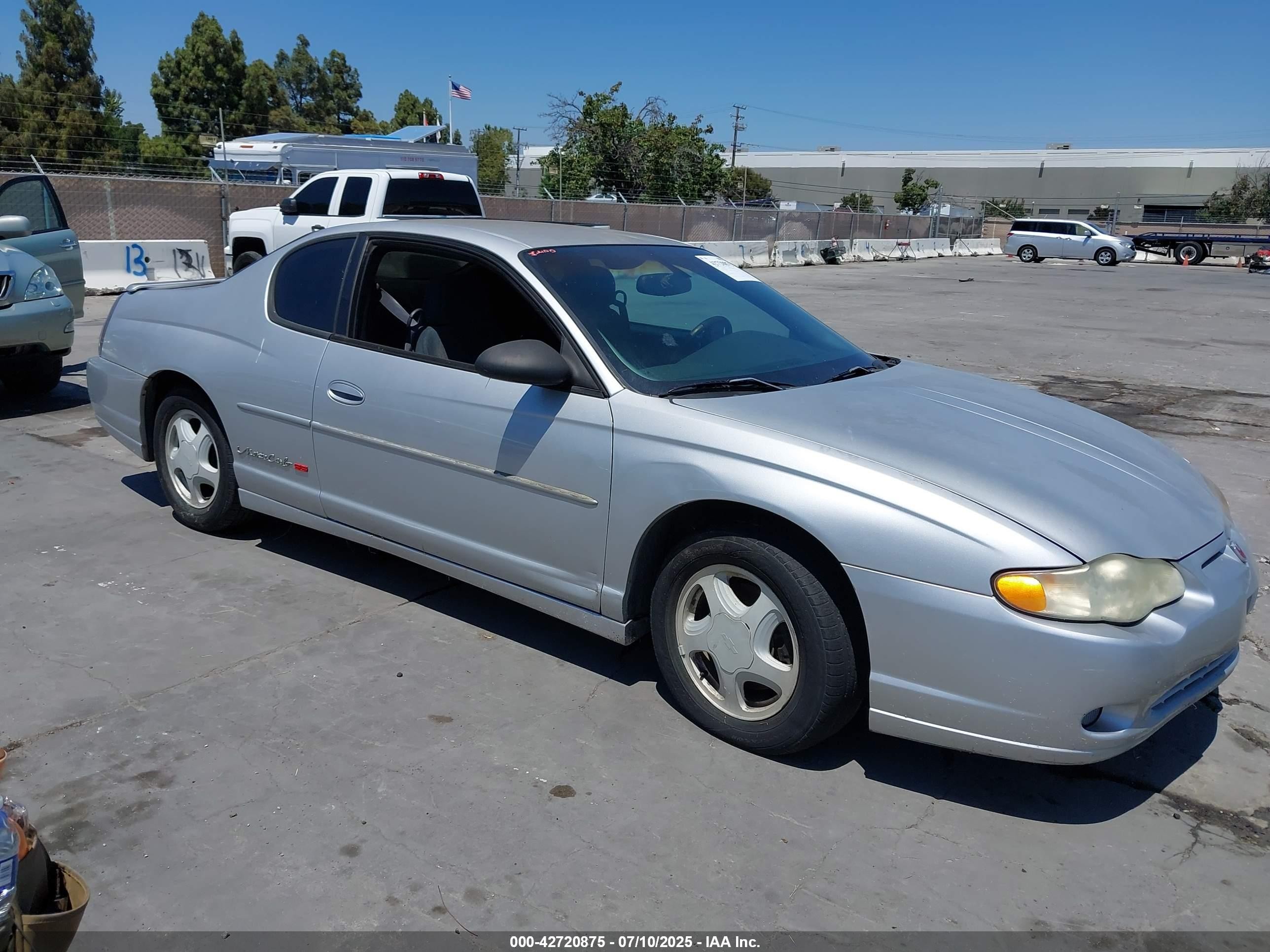 2003 Chevrolet Monte Carlo SS, VIN 2G1WX12KX39269071 — Normal wear