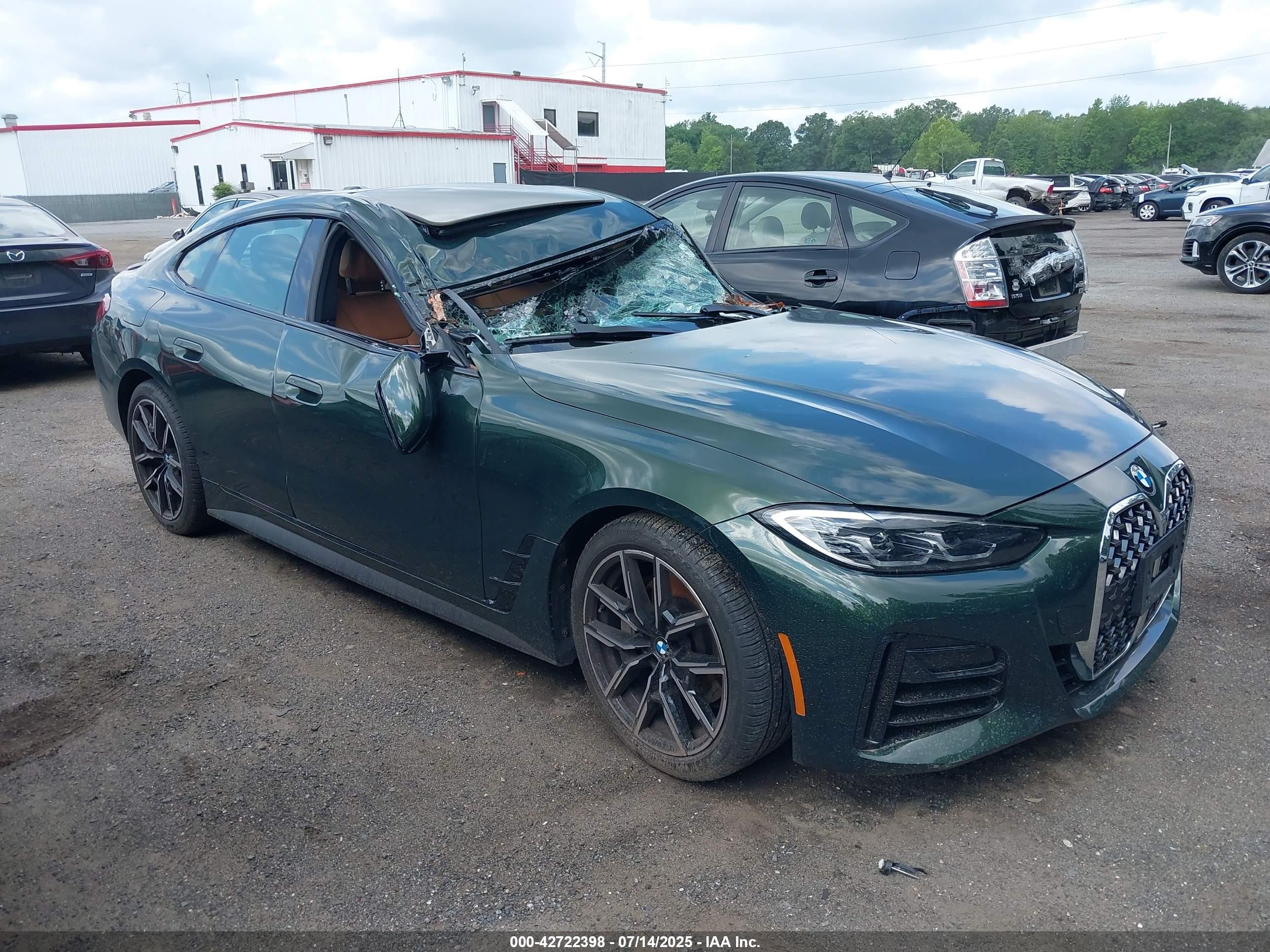 2022 BMW 4 Series 430i, VIN WBA63AV02NFM79412 — Storm