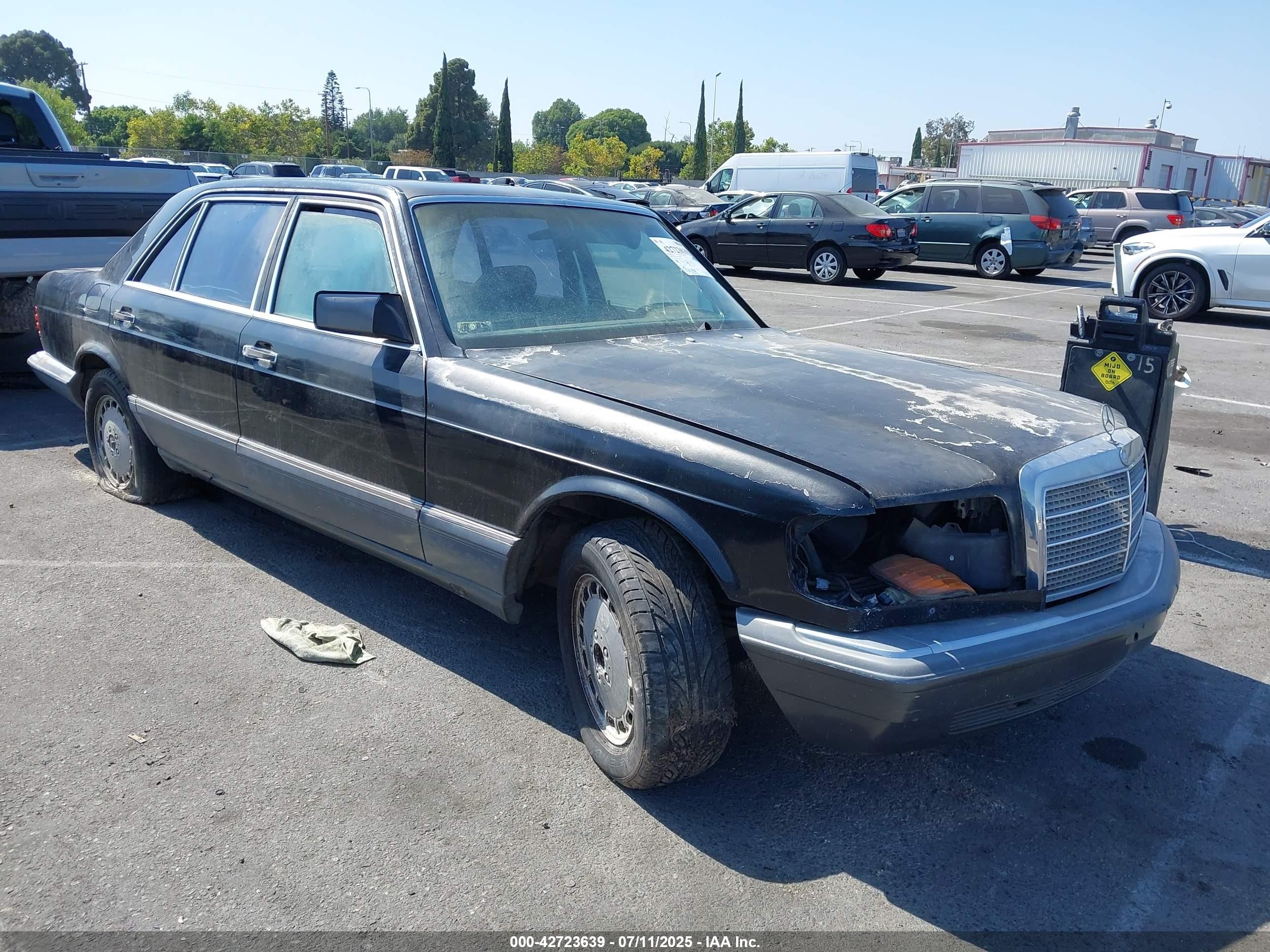 1991 Mercedes-Benz 420 SEL, VIN WDBCA35E4MA580934 — Mechanical