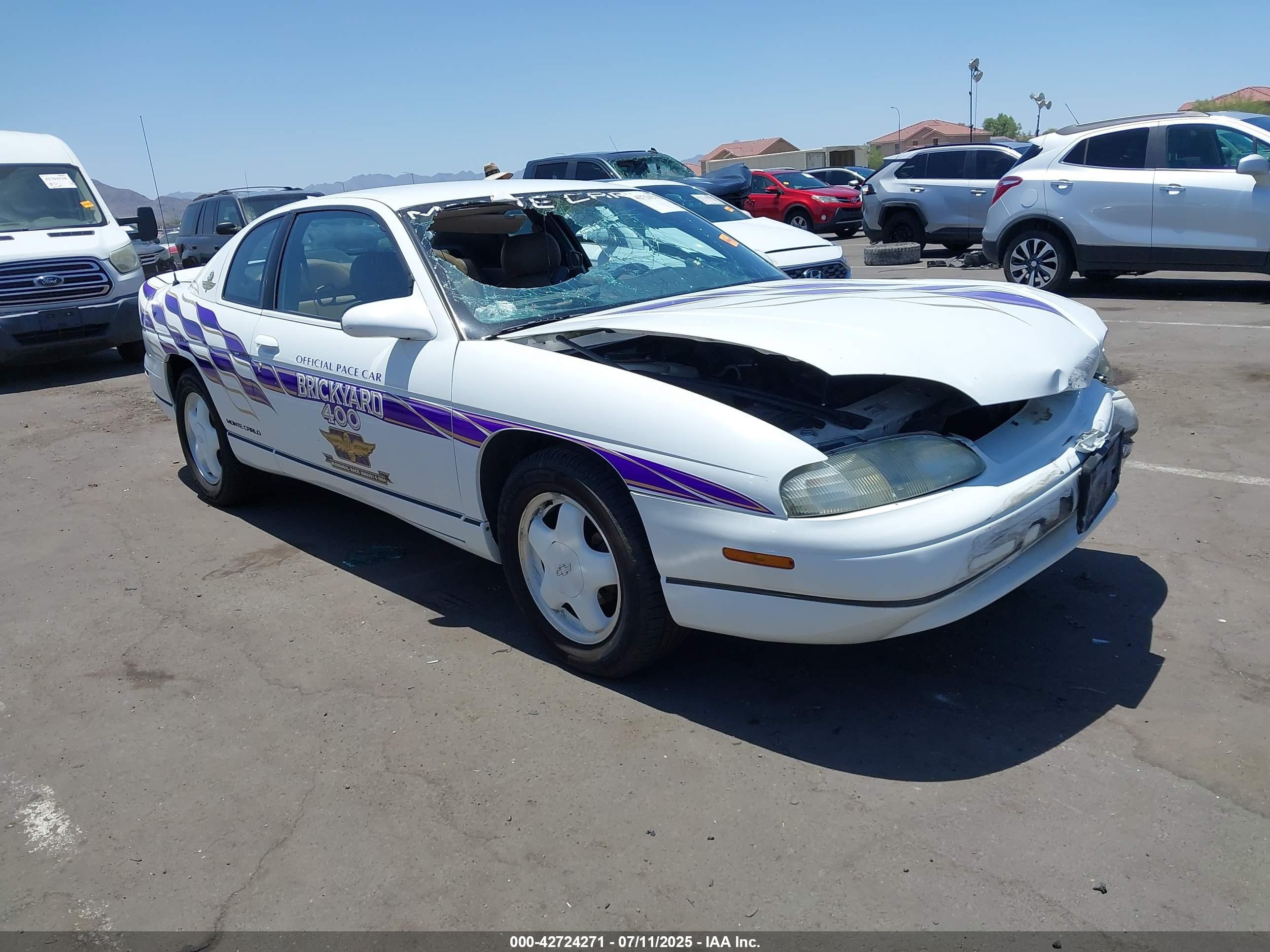 1995 Chevrolet Monte Carlo Z34, VIN 2G1WX12X4S9117099 — Front end