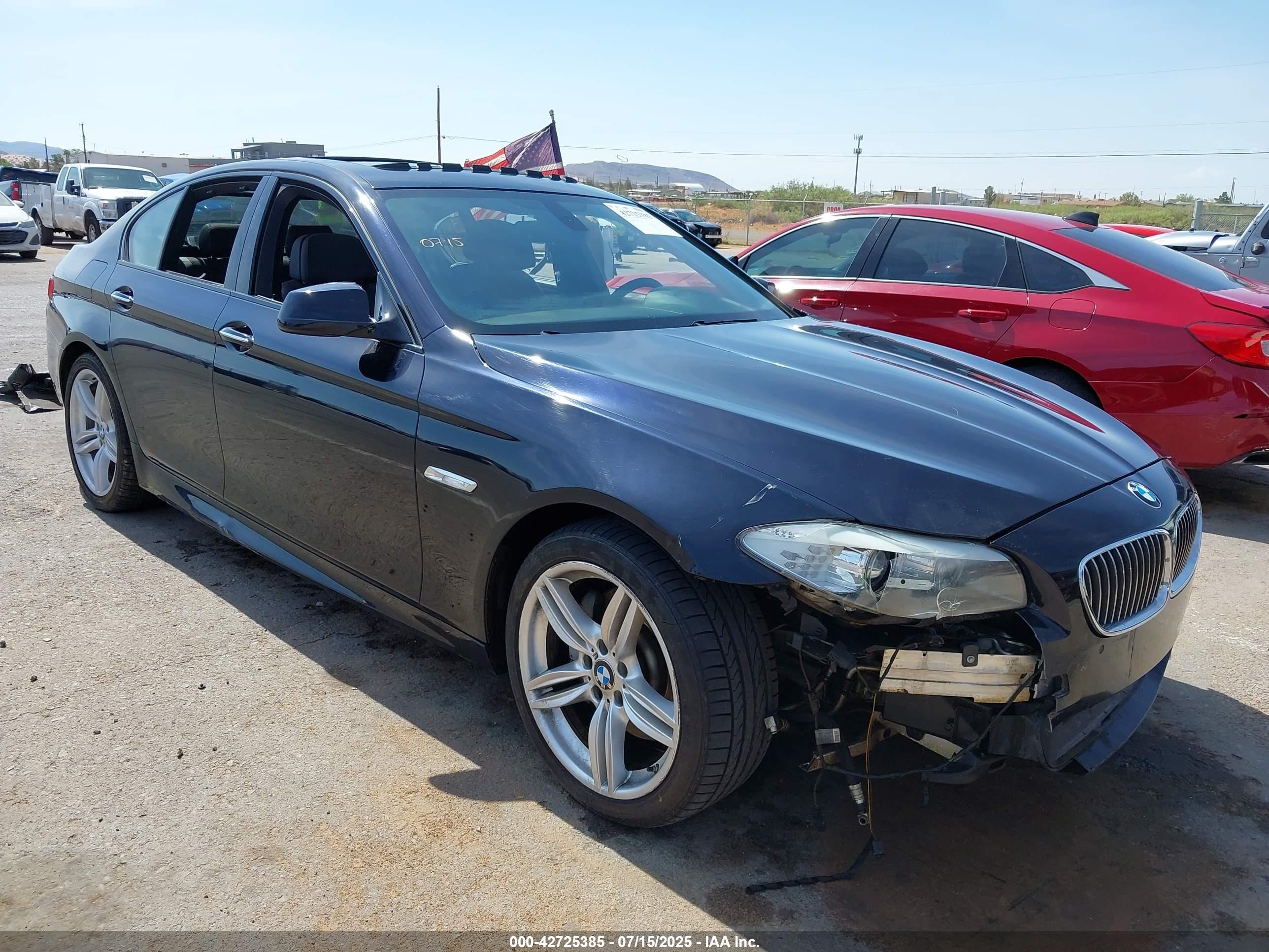 2011 BMW 5 Series 535i, VIN WBAFR7C56BC806214 — Front end