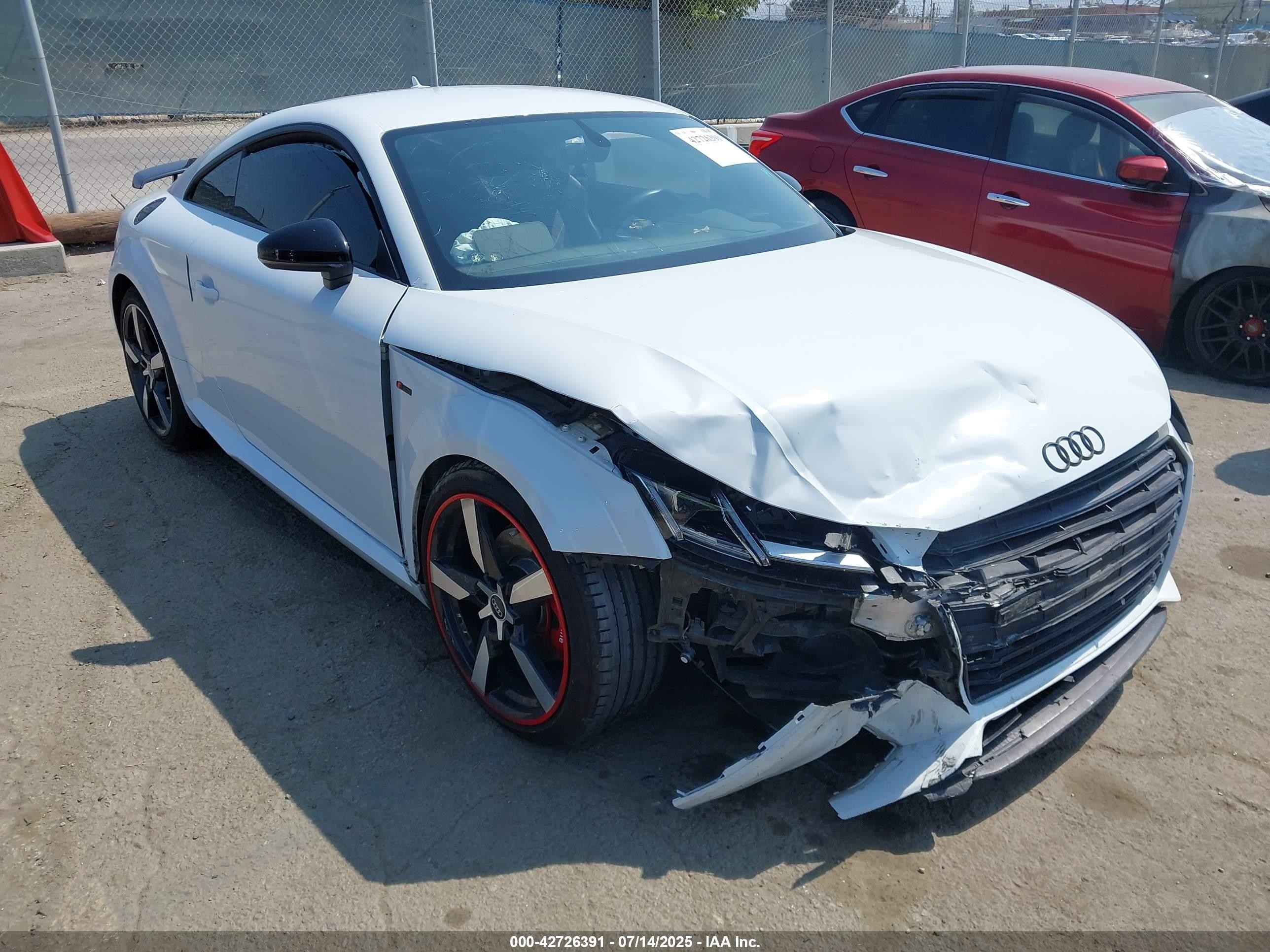 2021 Audi TT, VIN TRUAEAFV7M1002638 — Front end