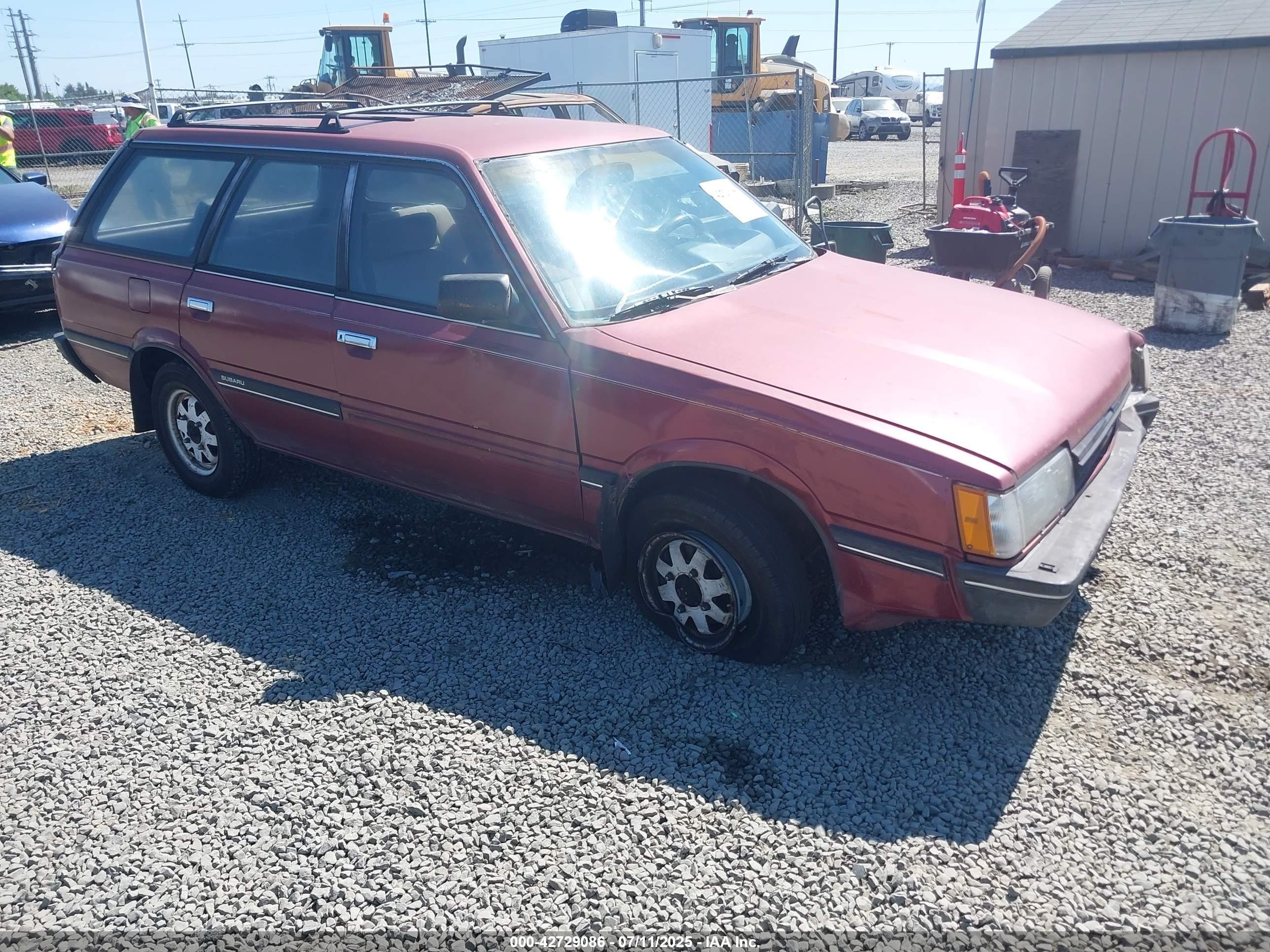 1986 Subaru GL, VIN JF2AN53B1GE443398 — По всему кузову