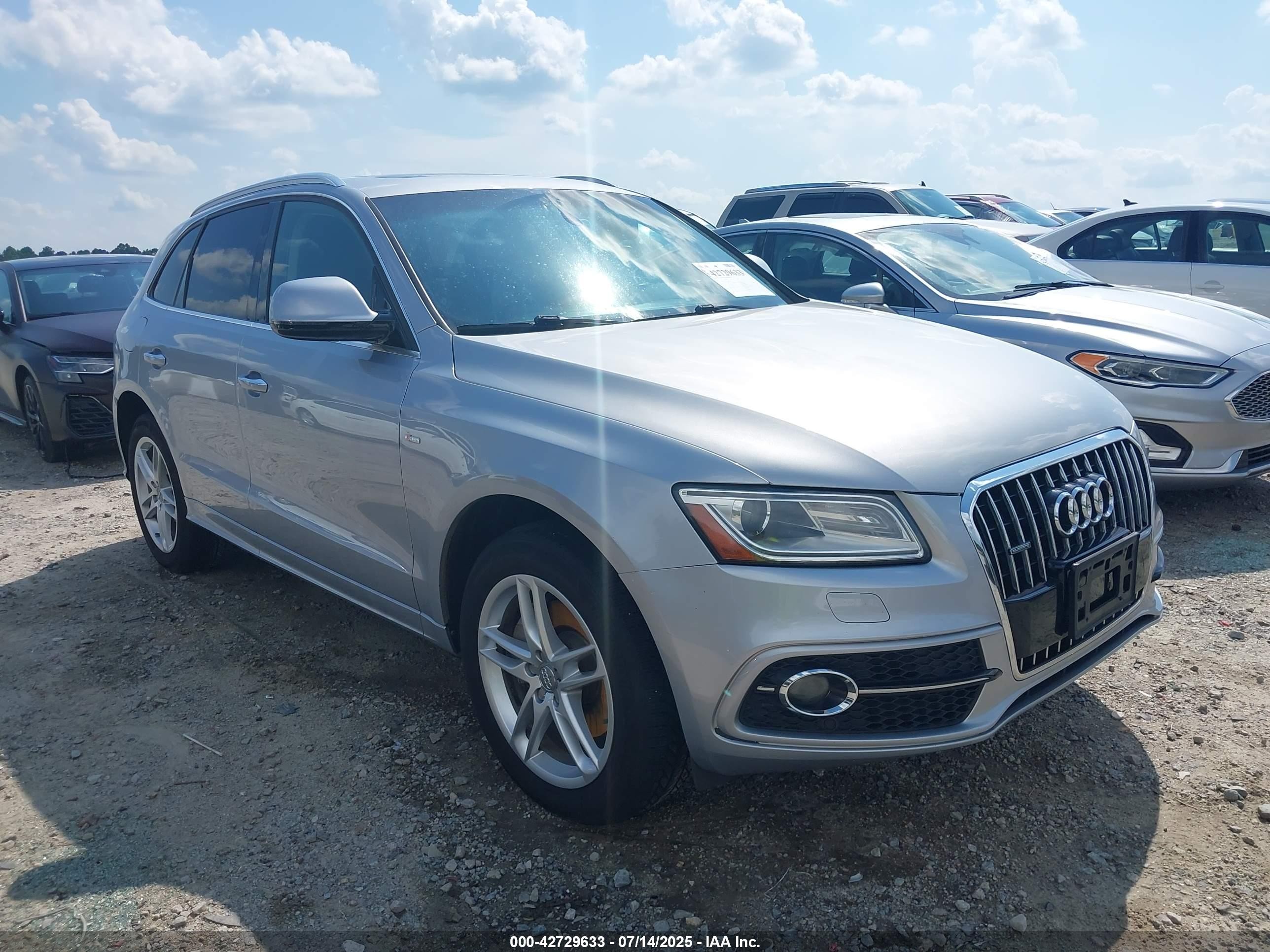 2016 Audi Q5 Premium Plus, VIN WA1D7AFP7GA022339 — Фото с аукциона