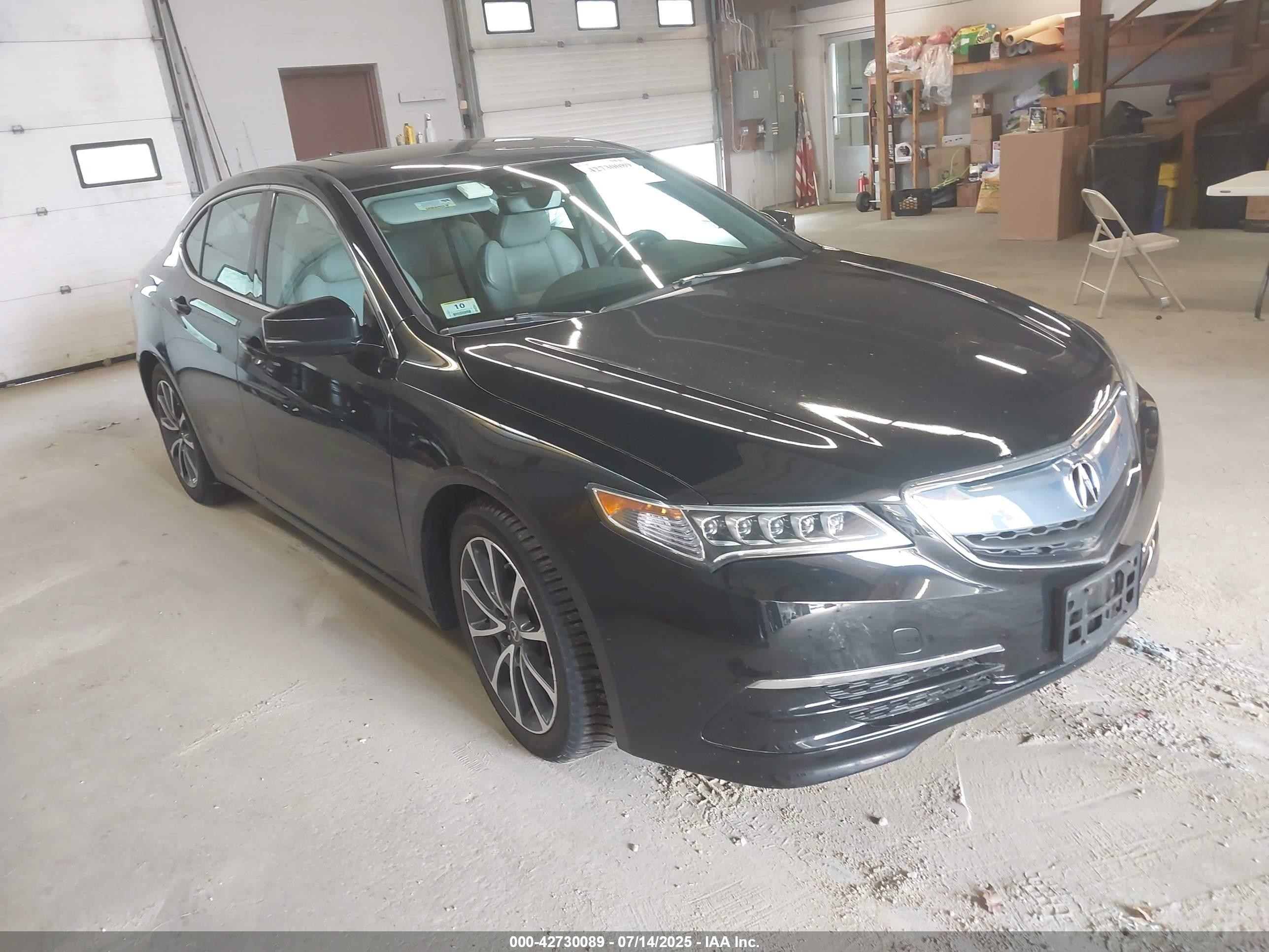 2017 Acura TLX V6 w/Technology Pkg, VIN 19UUB3F58HA000030 — Fresh water flood