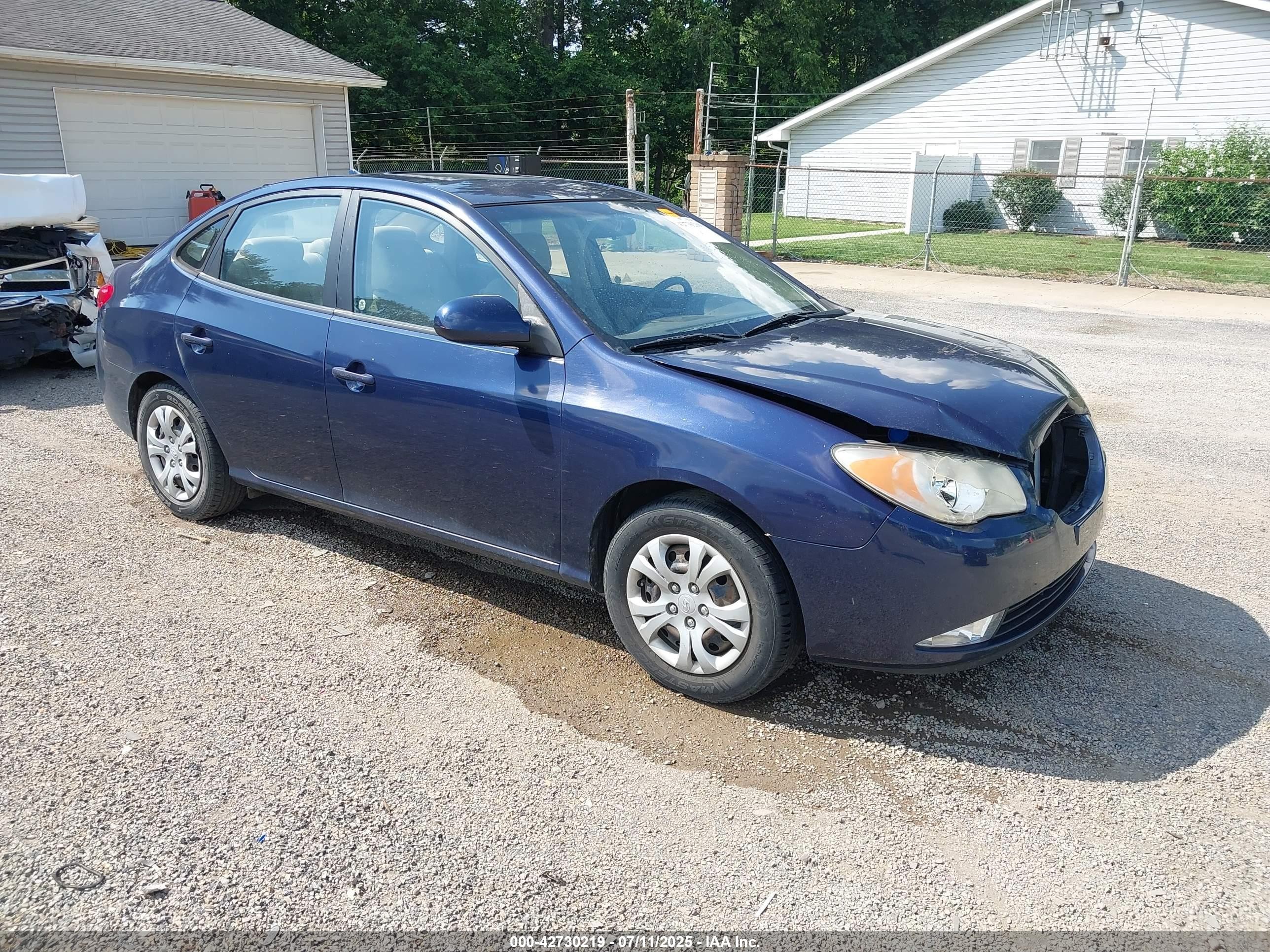 2010 Hyundai Elantra GLS, VIN KMHDU4AD3AU160555 — Front end