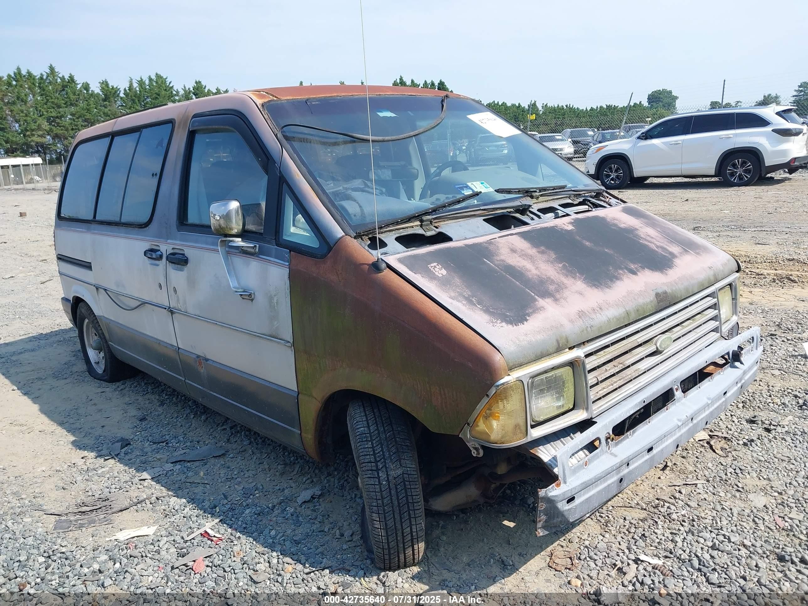 1986 Ford Aerostar, VIN 1FMCA11S3GZA54507 — All over