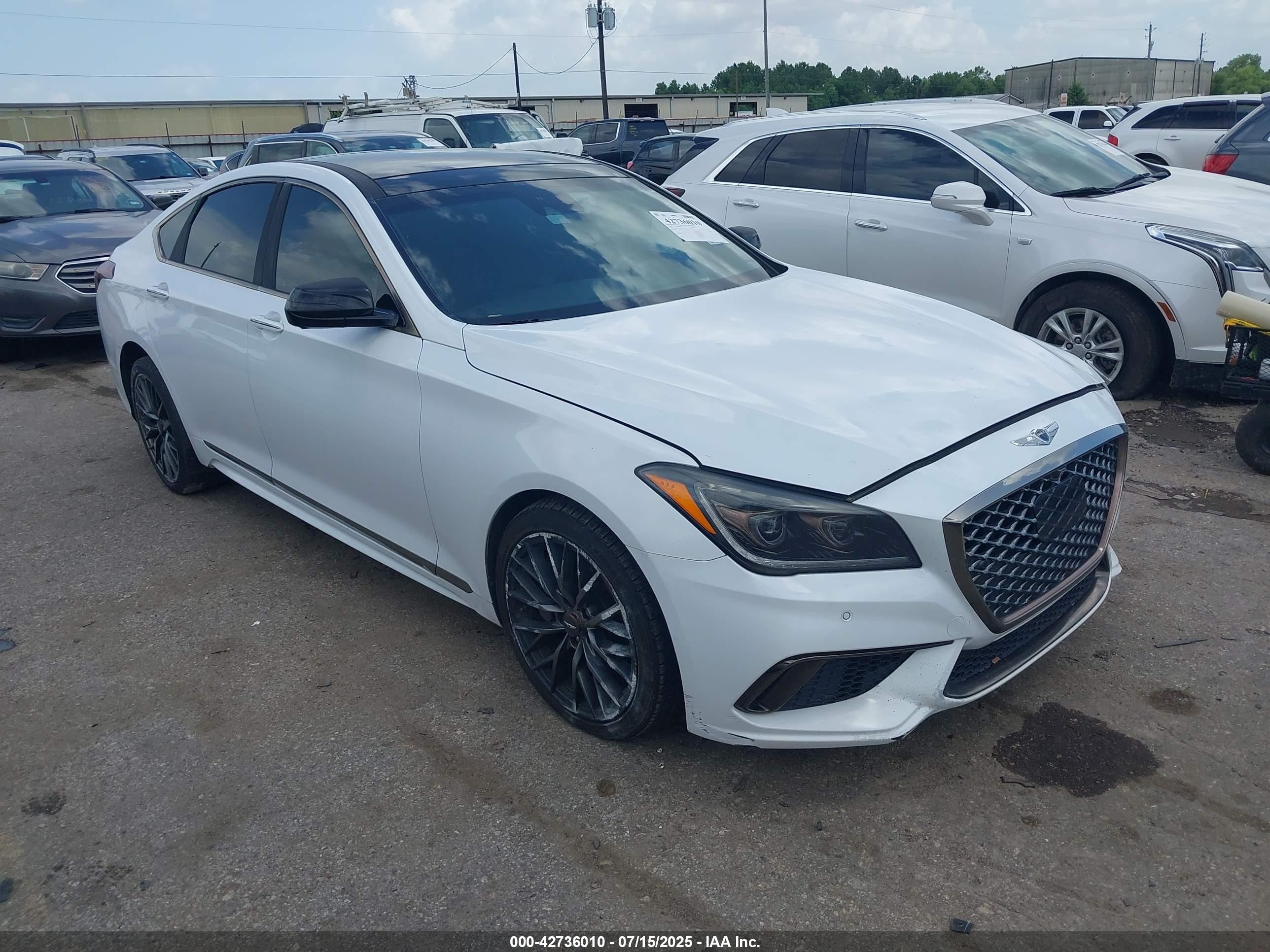 2018 Genesis G80 Sport, VIN KMHGN4JB1JU219112 — Not stated