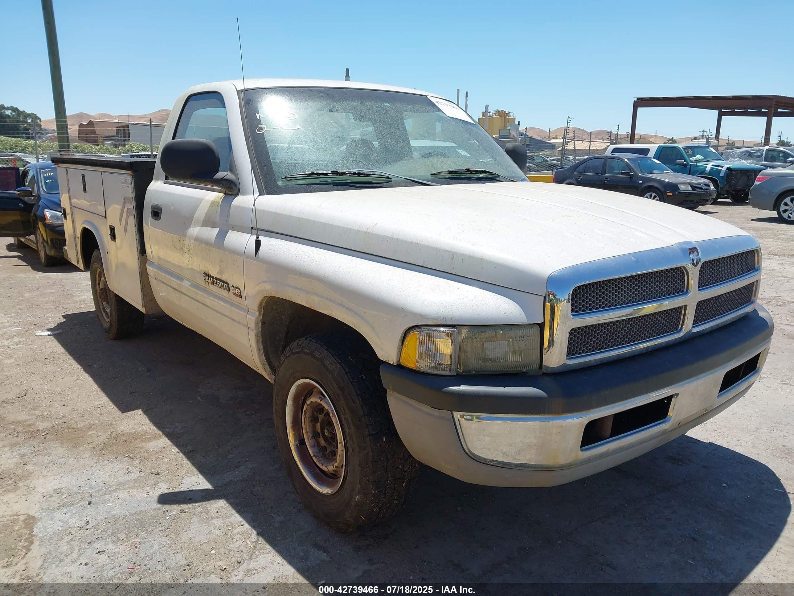2001 Dodge Ram, VIN 3B6KC26Z21M584616 — Обычный износ