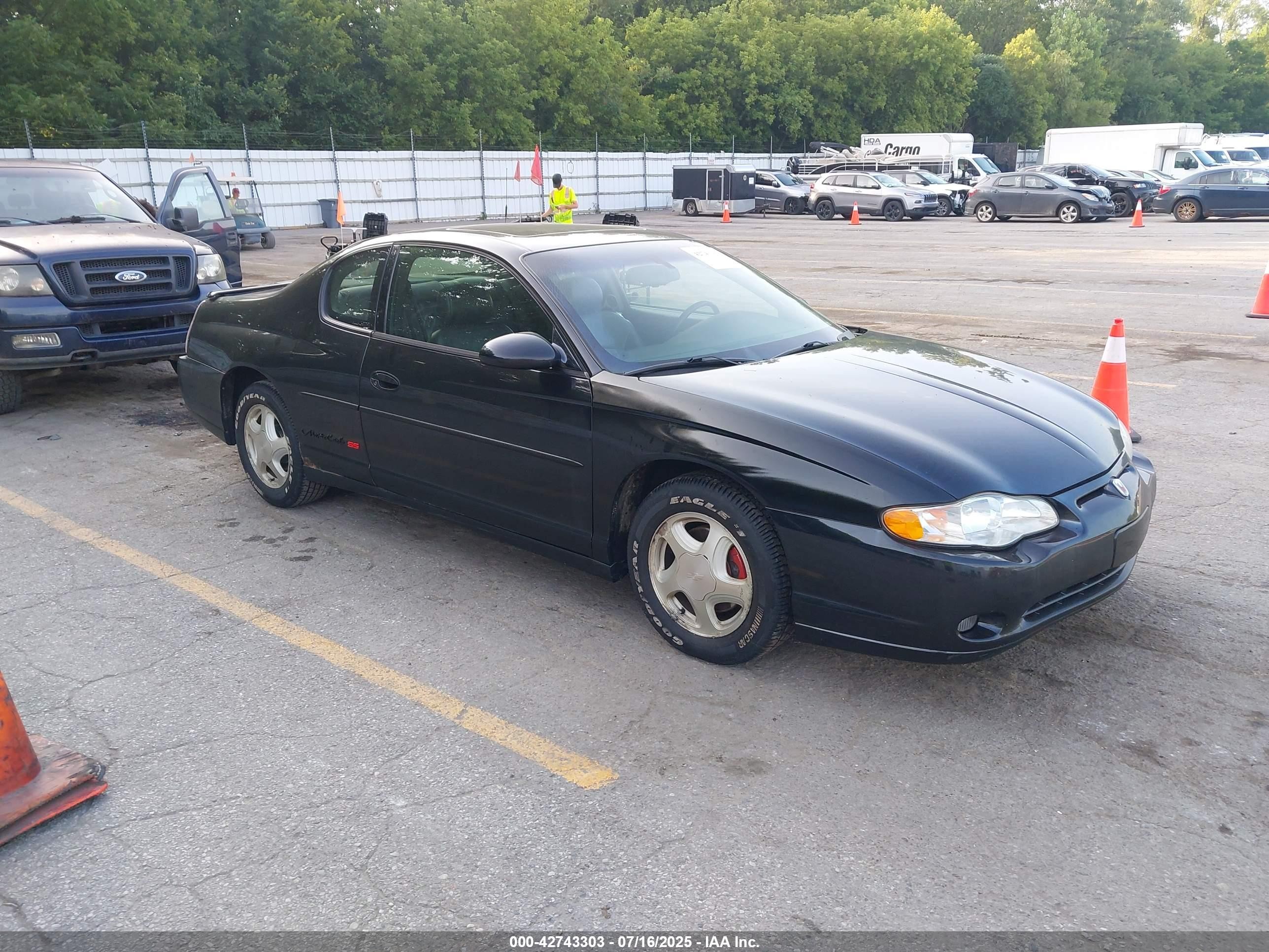 2002 Chevrolet Monte Carlo SS, VIN 2G1WX15K729378663 — Normal wear