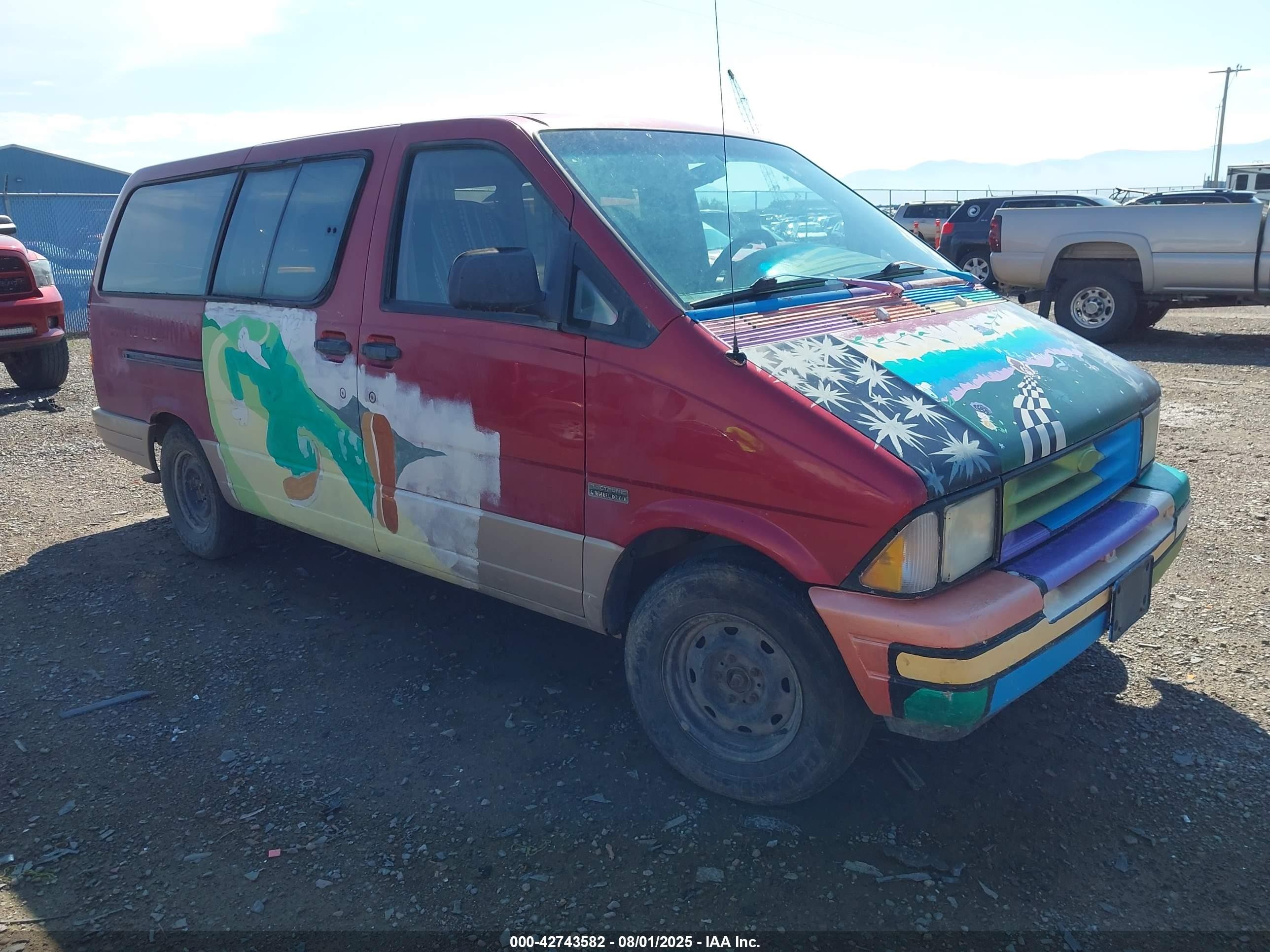 1996 Ford Aerostar Eddie Bauer, VIN 1FMDA41X1TZB26574 — Normal wear